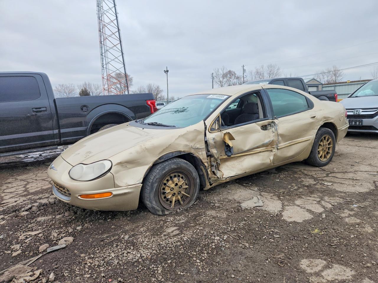 2000 Chrysler Concorde Lx Tan vin: 2C3HD46RXYH156577