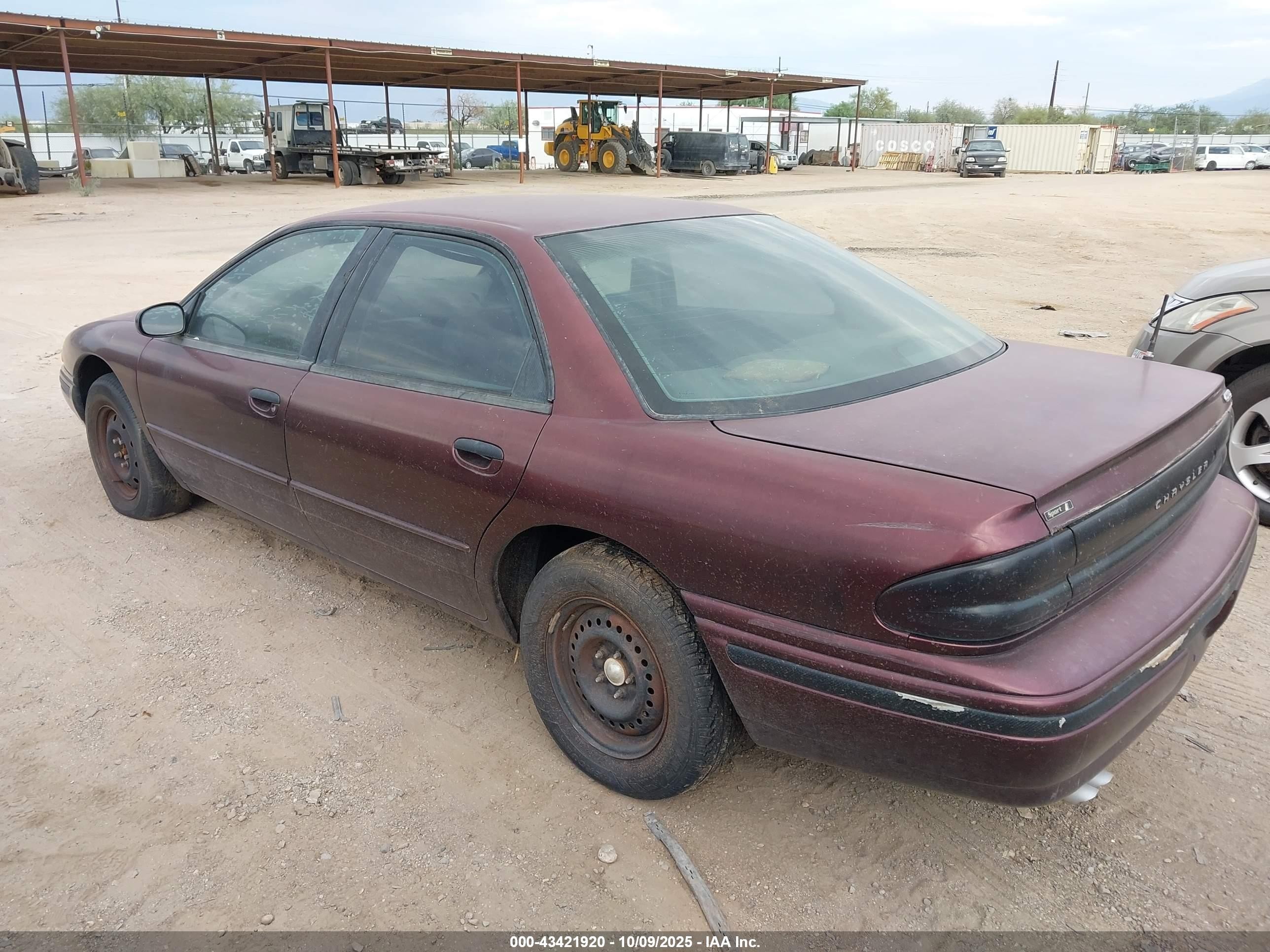 1997 Chrysler Concorde Lx Purple vin: 2C3HD56F0VH573729