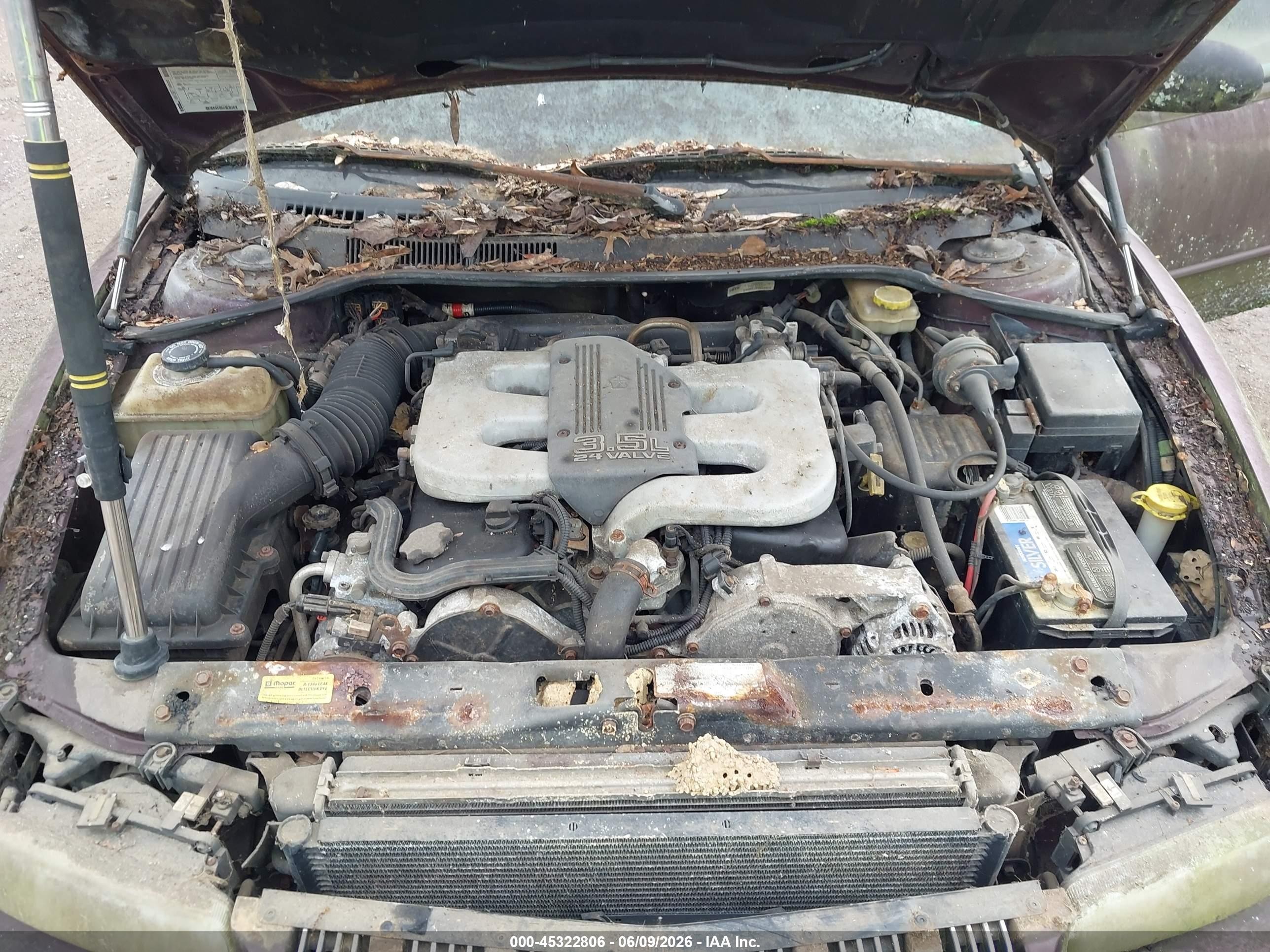 1997 Chrysler Concorde Lx Brown vin: 2C3HD56F1VH638720