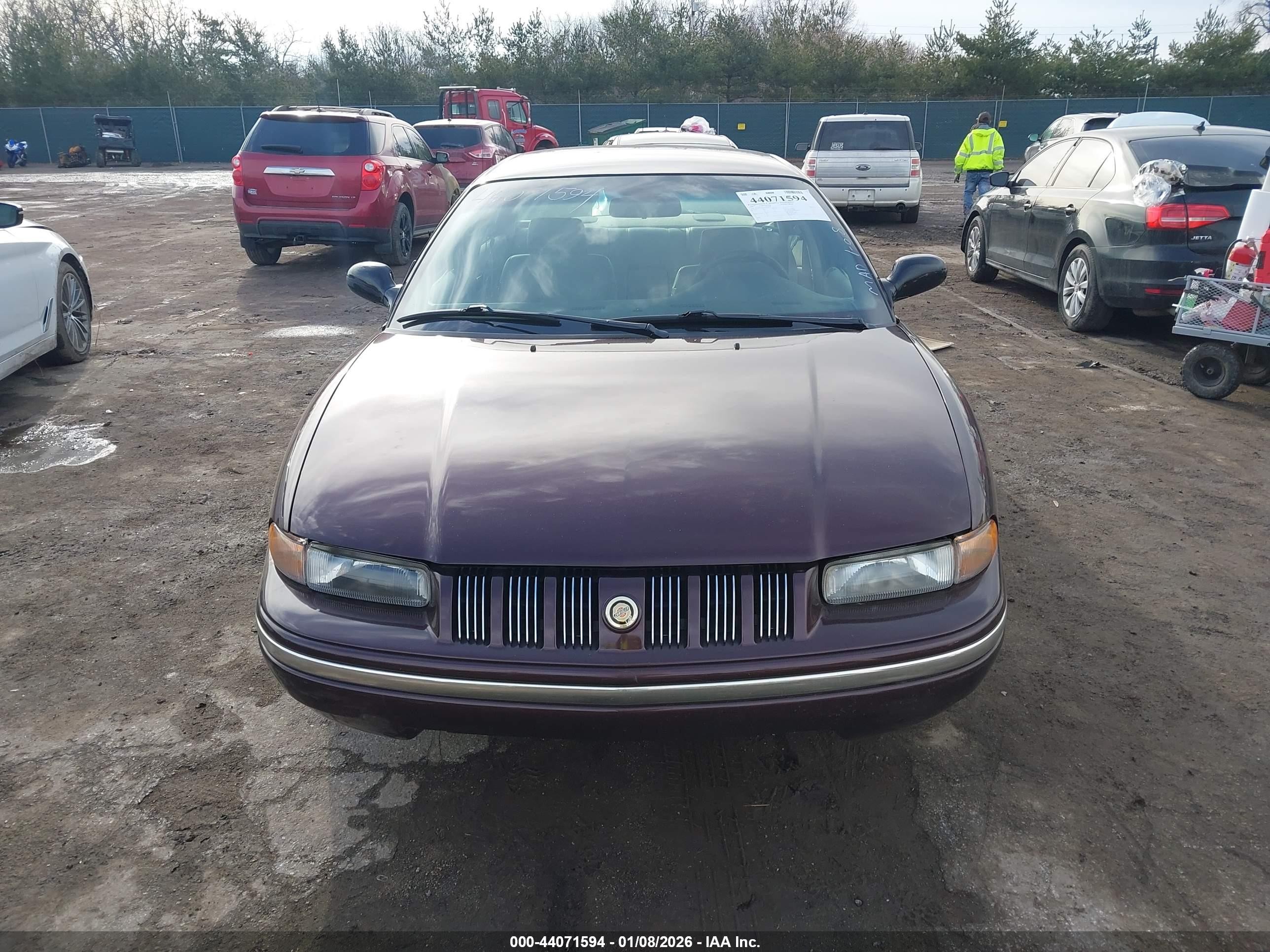 1997 Chrysler Concorde Lx Burgundy vin: 2C3HD56F4VH596950