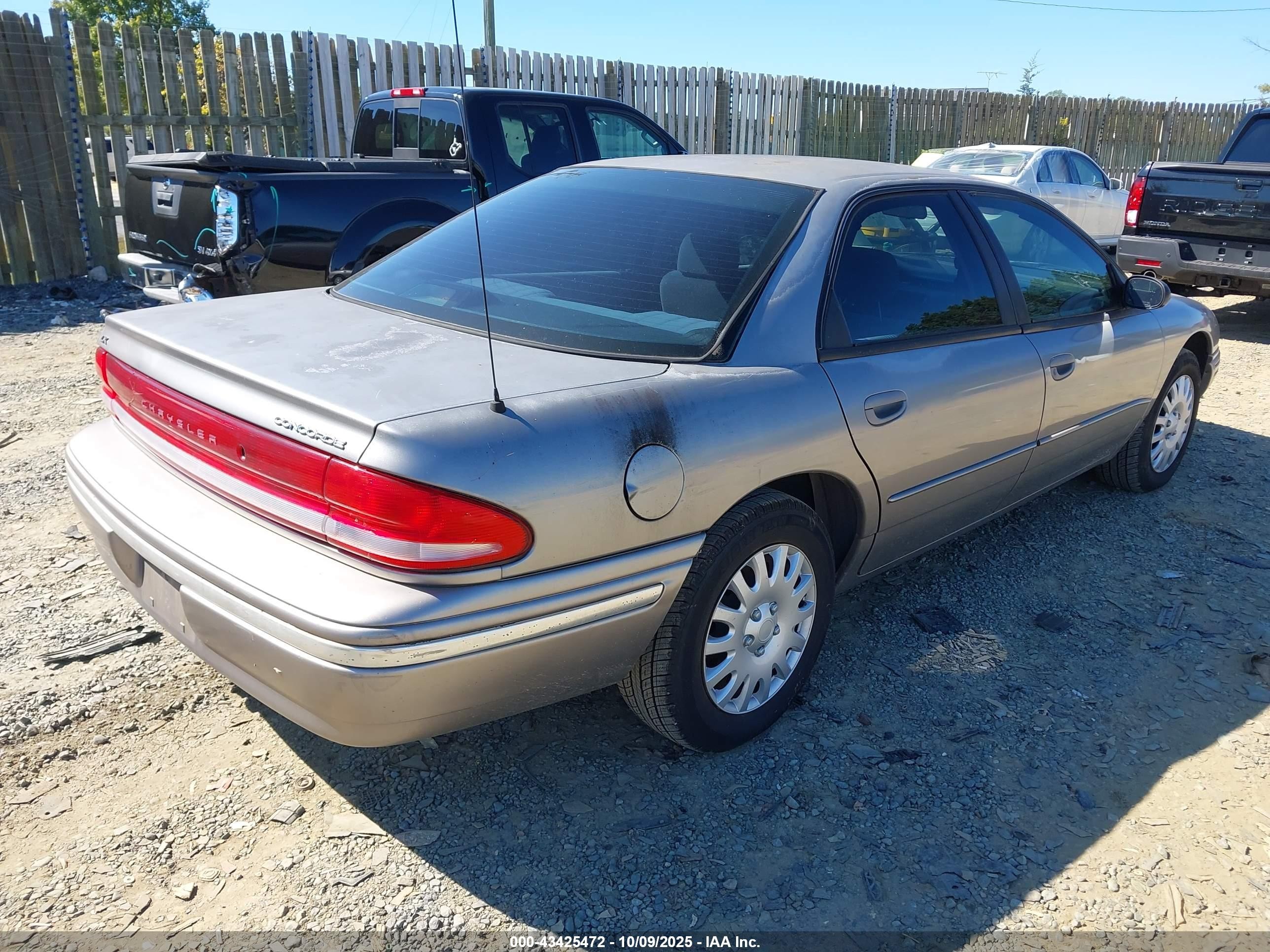 1997 Chrysler Concorde Lx Beige vin: 2C3HD56F5VH503188