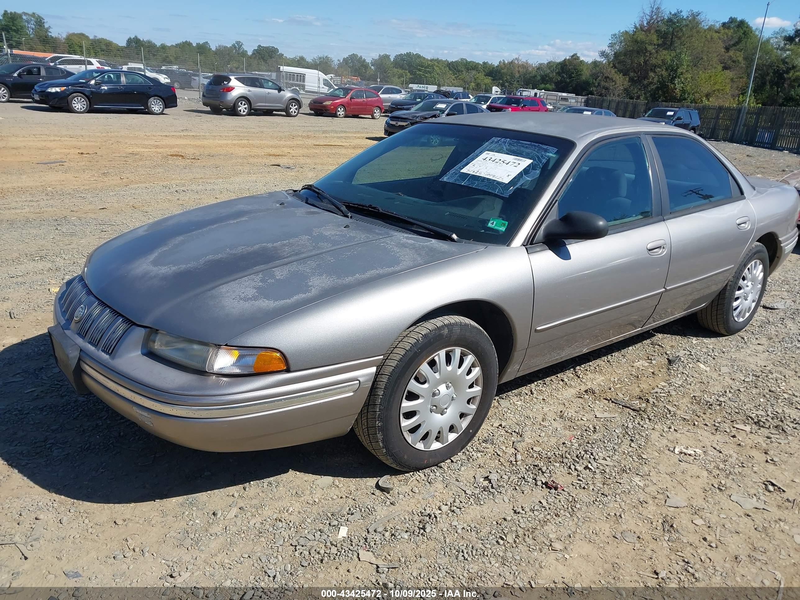1997 Chrysler Concorde Lx Beige vin: 2C3HD56F5VH503188