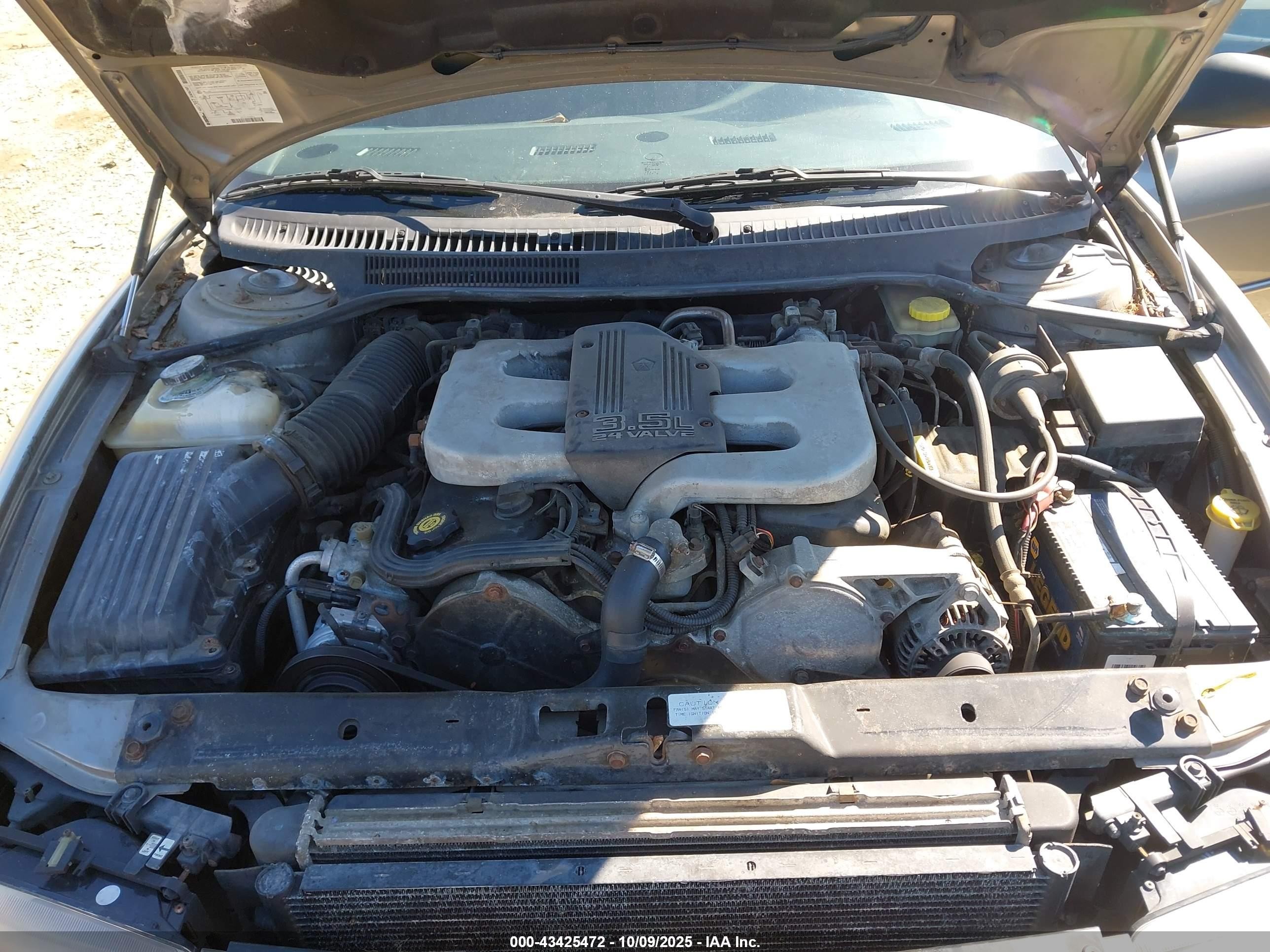 1997 Chrysler Concorde Lx Beige vin: 2C3HD56F5VH503188