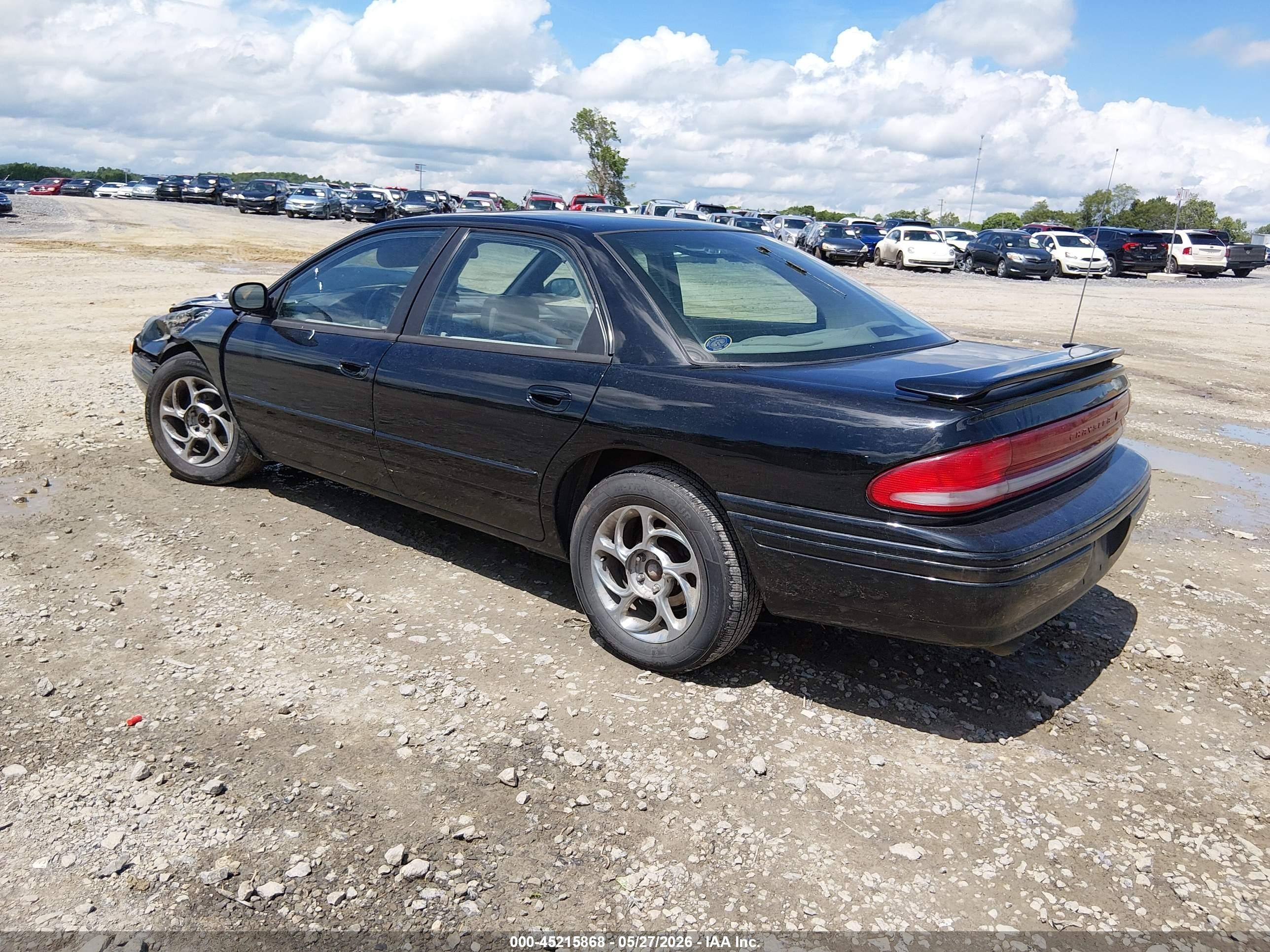 1996 Chrysler Concorde Lx/lxi Black vin: 2C3HD56F8TH248050