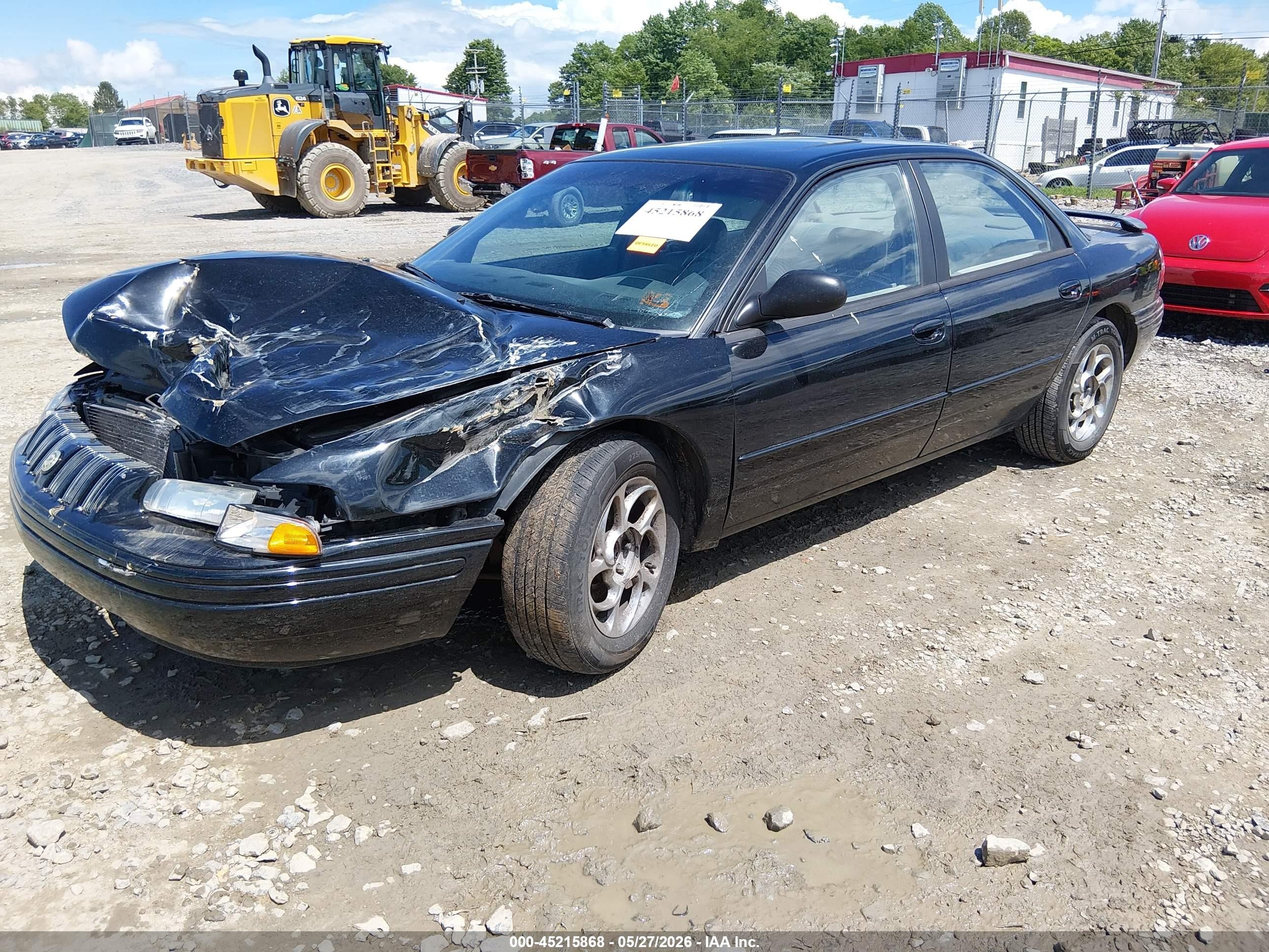 1996 Chrysler Concorde Lx/lxi Black vin: 2C3HD56F8TH248050