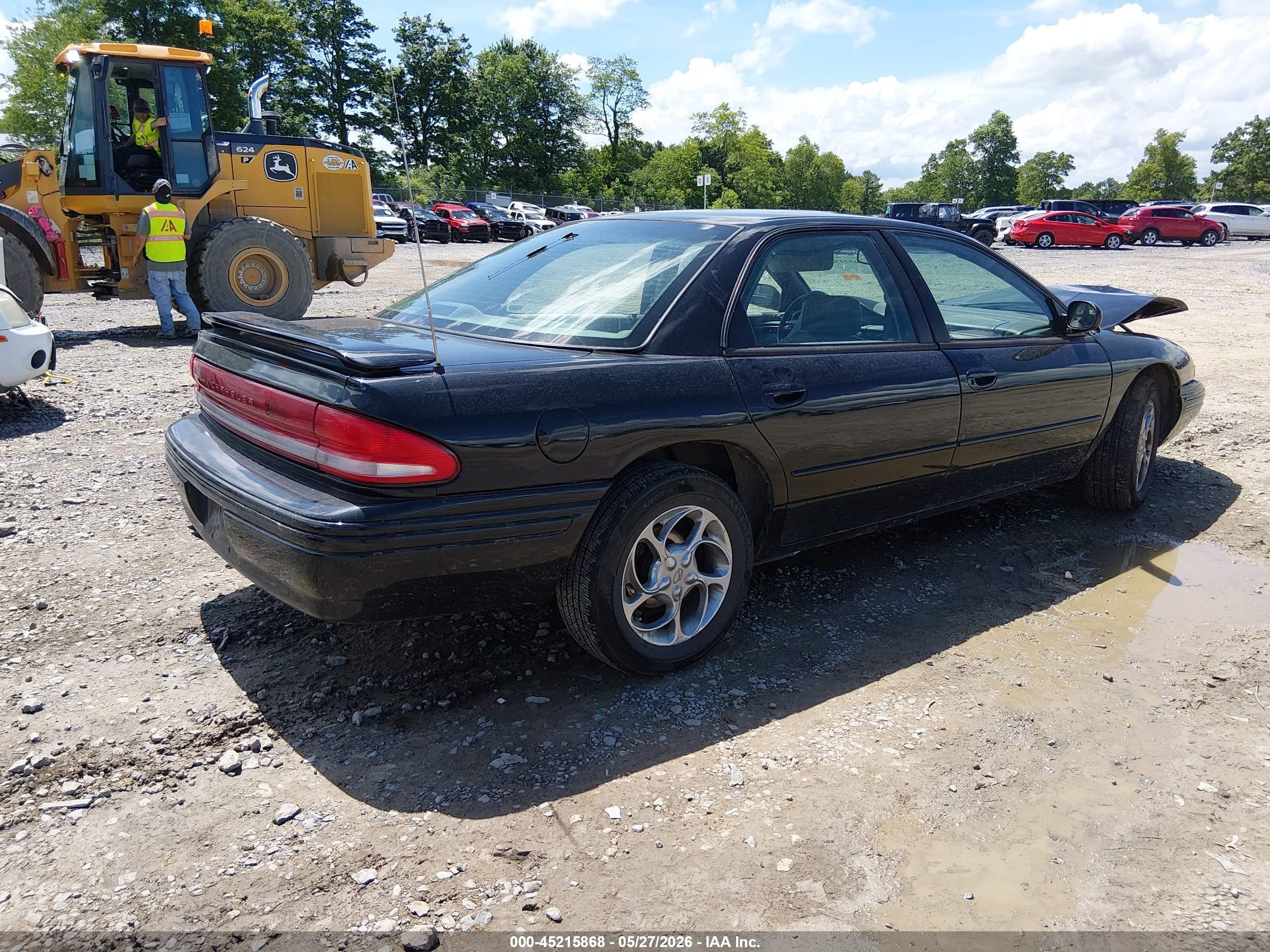 1996 Chrysler Concorde Lx/lxi Black vin: 2C3HD56F8TH248050