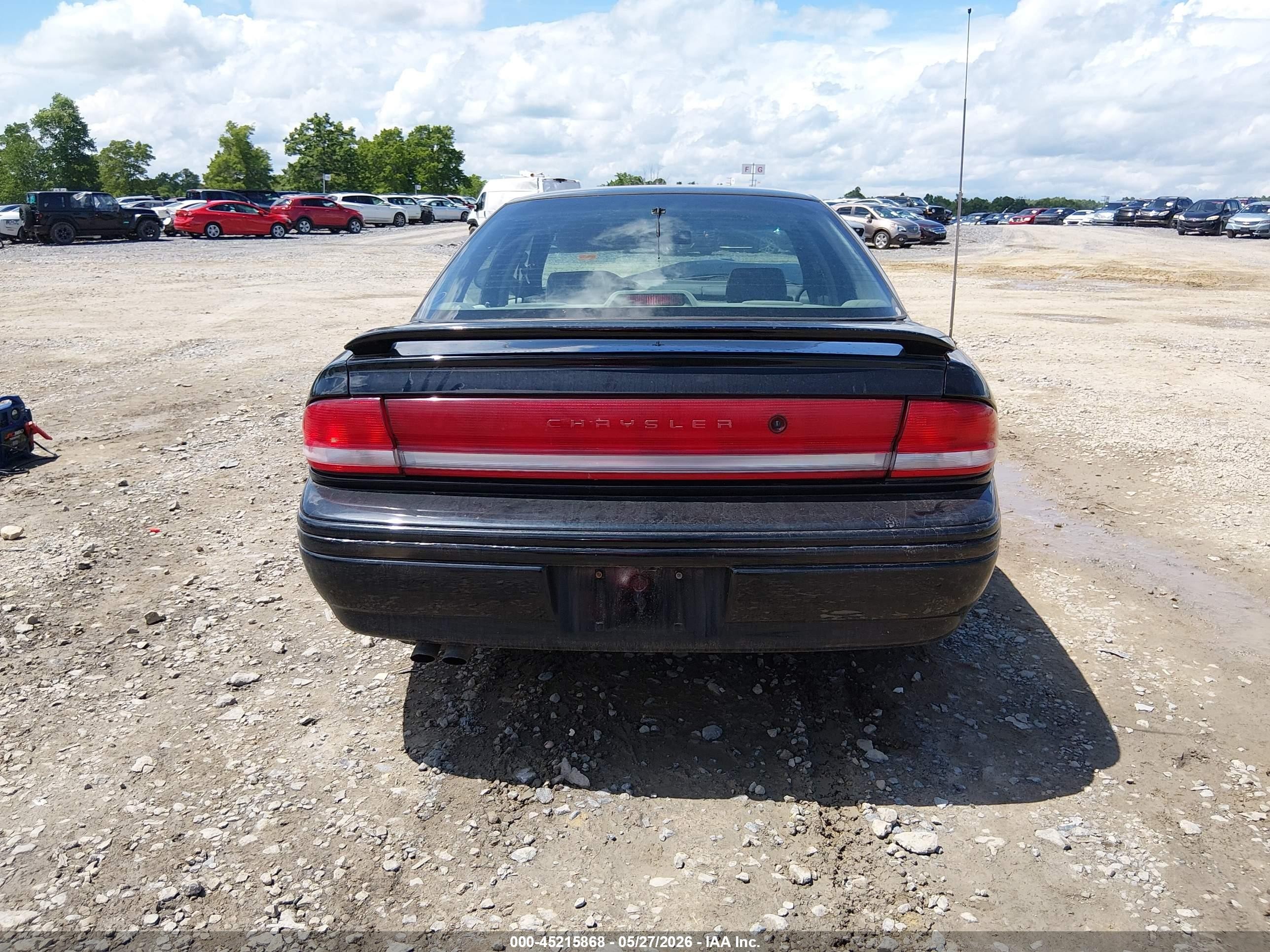 1996 Chrysler Concorde Lx/lxi Black vin: 2C3HD56F8TH248050