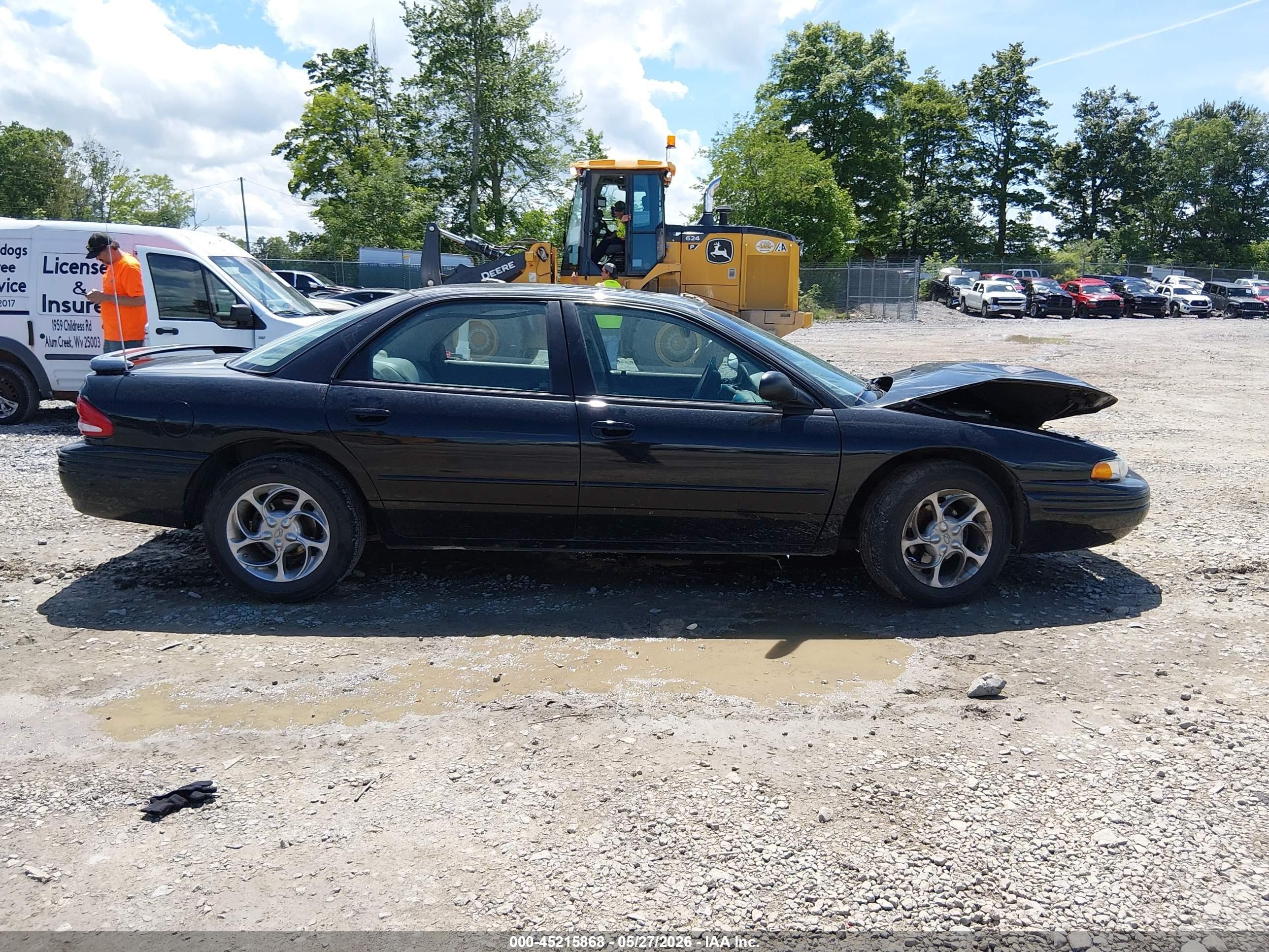1996 Chrysler Concorde Lx/lxi Black vin: 2C3HD56F8TH248050