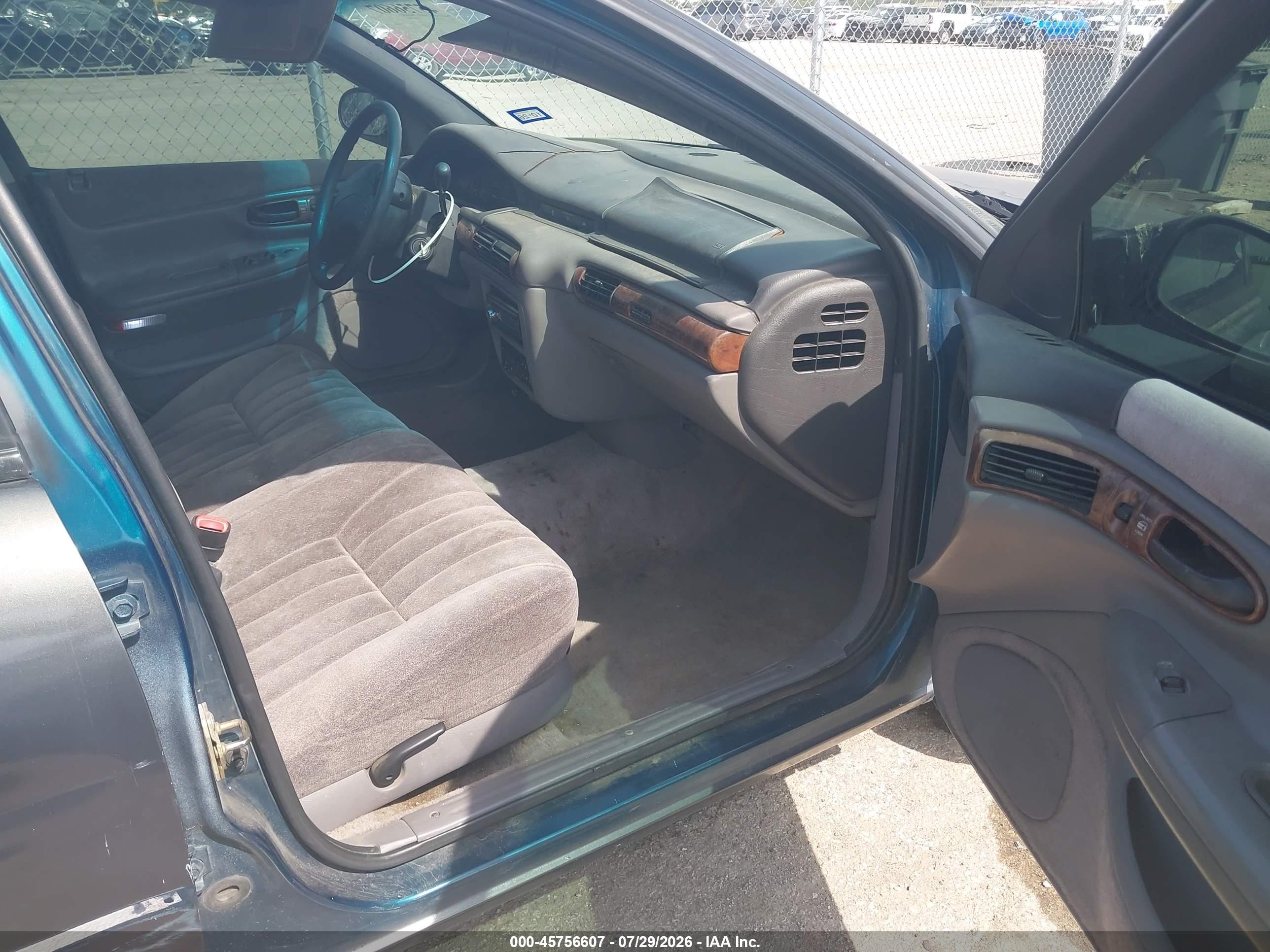 1996 Chrysler Concorde Lx Black vin: 2C3HD56T4TH142586