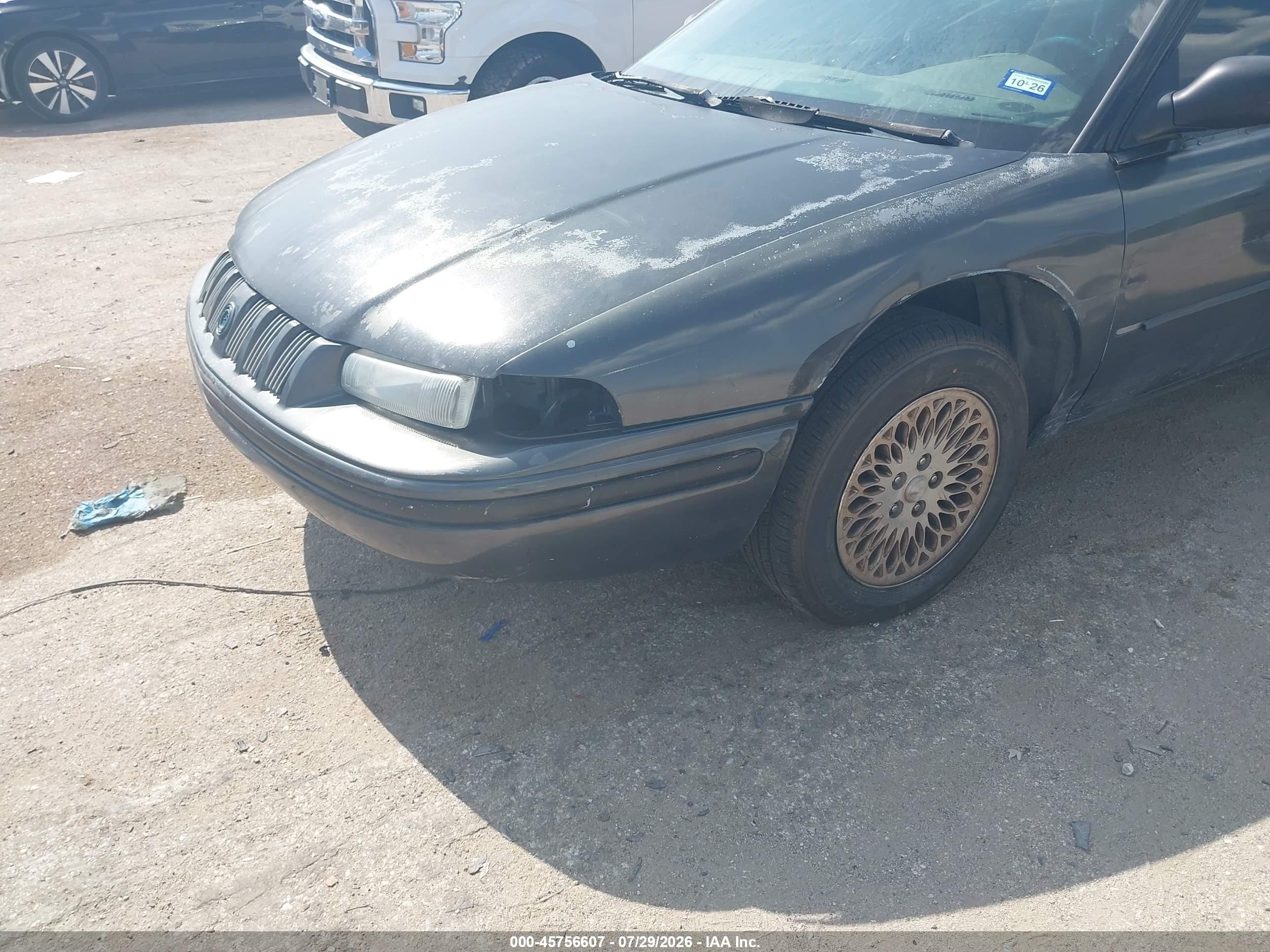 1996 Chrysler Concorde Lx Black vin: 2C3HD56T4TH142586