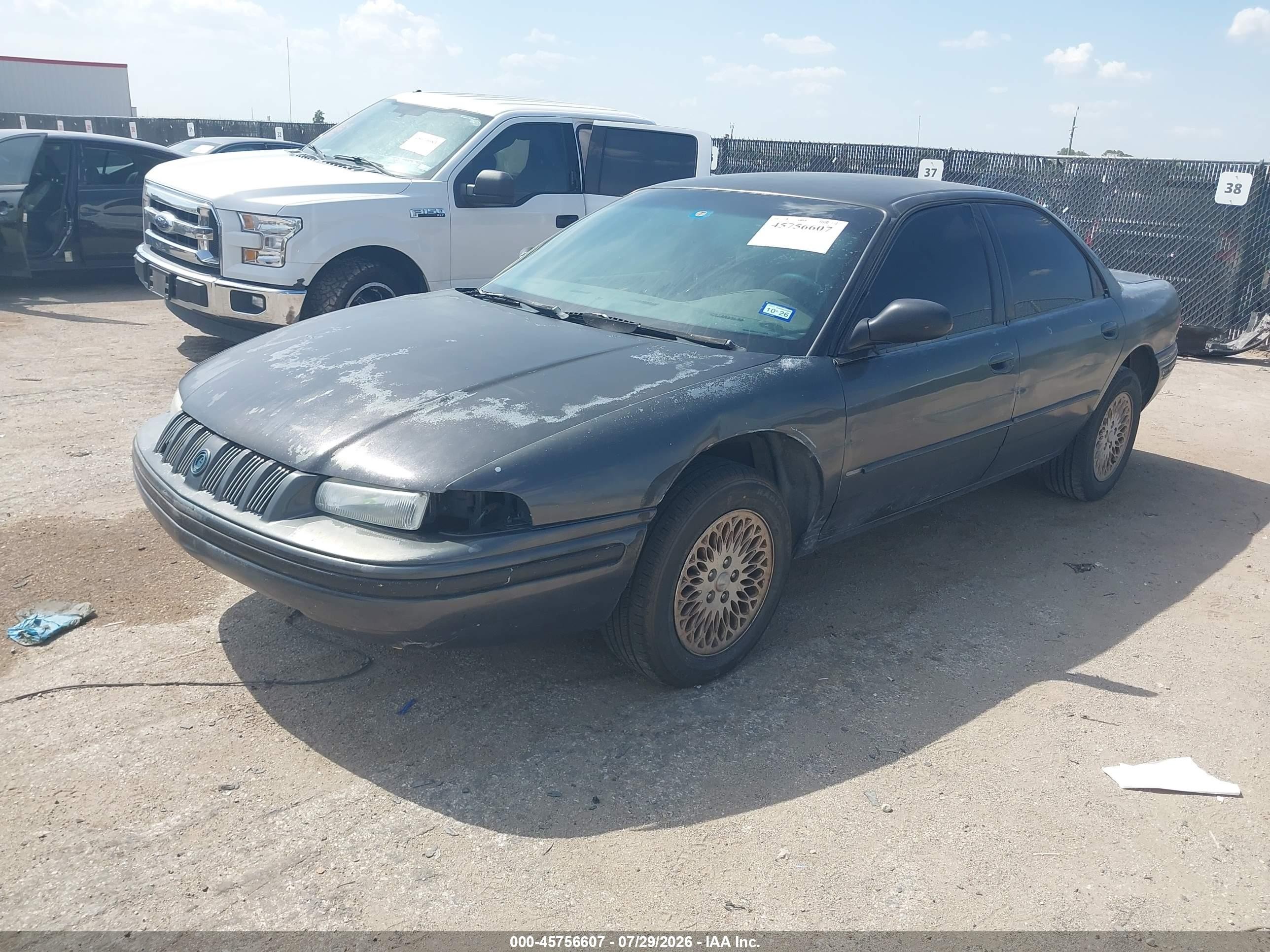 1996 Chrysler Concorde Lx Black vin: 2C3HD56T4TH142586