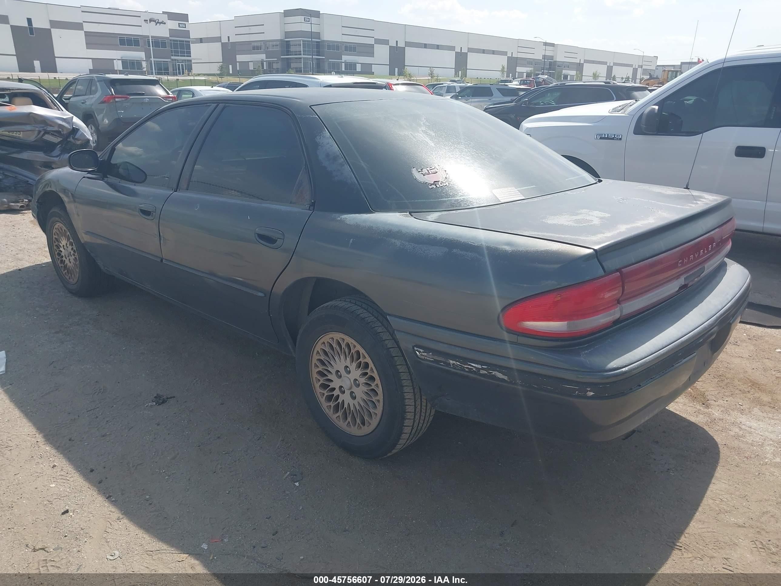 1996 Chrysler Concorde Lx Black vin: 2C3HD56T4TH142586