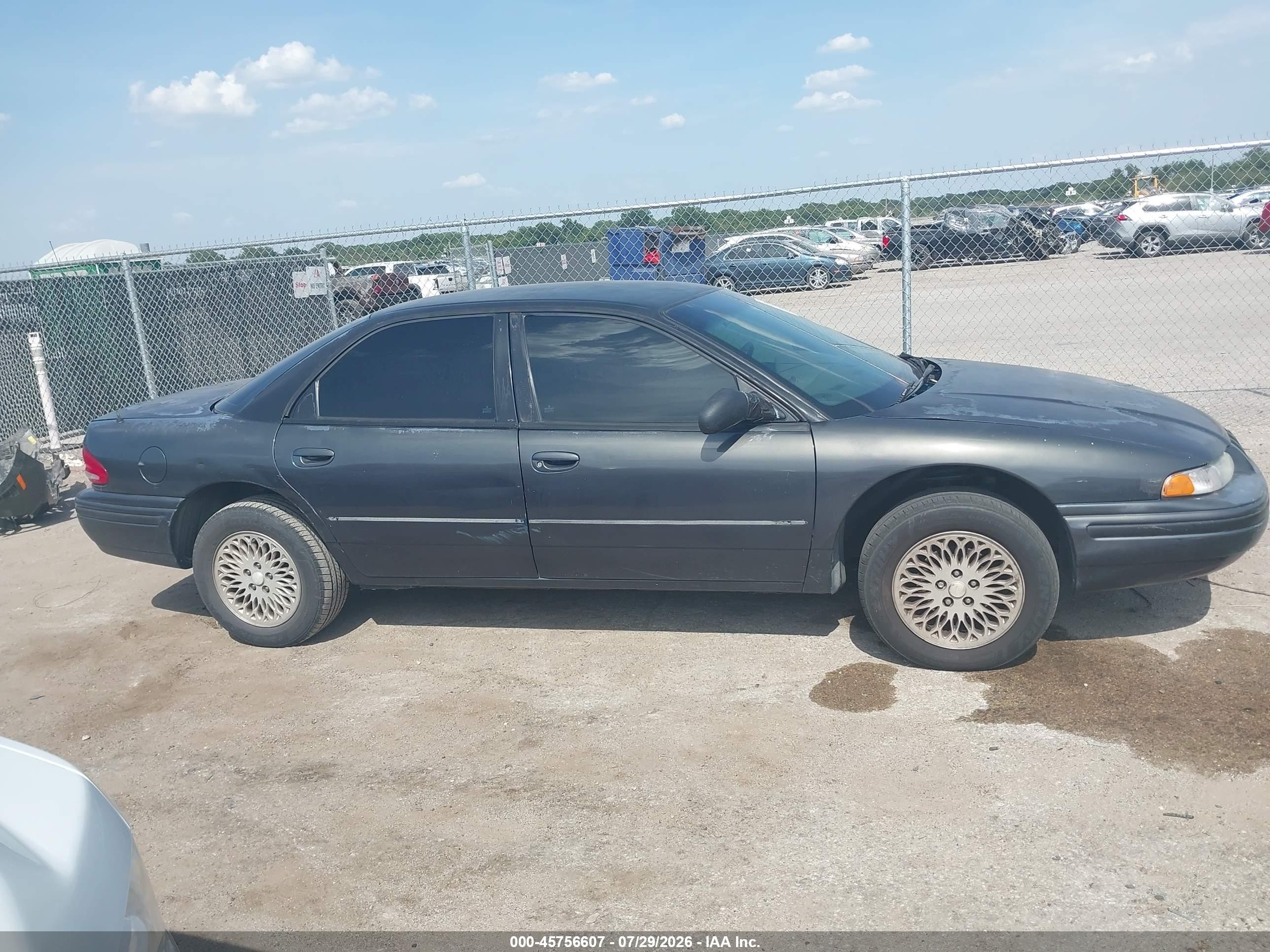 1996 Chrysler Concorde Lx Black vin: 2C3HD56T4TH142586