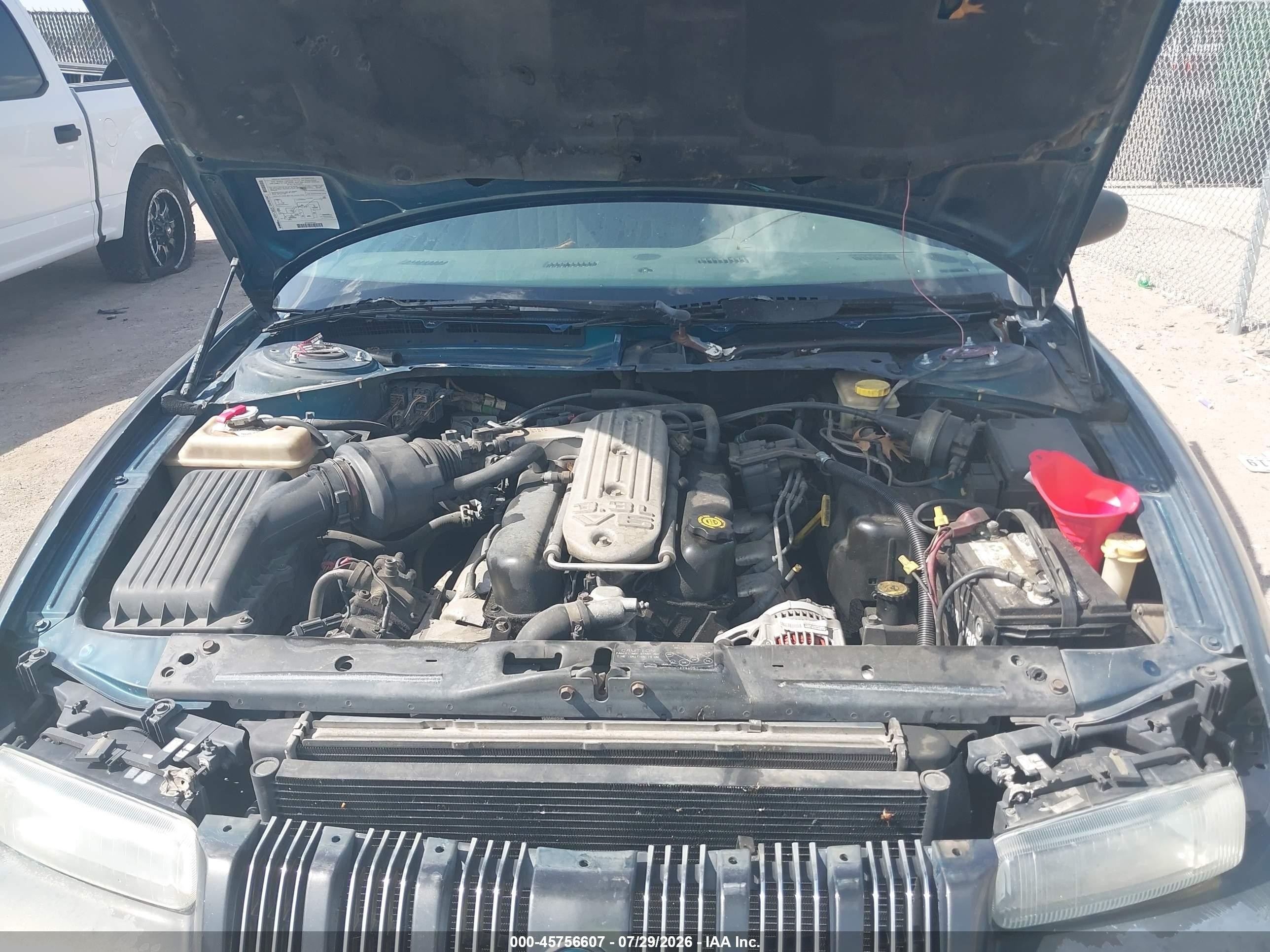 1996 Chrysler Concorde Lx Black vin: 2C3HD56T4TH142586