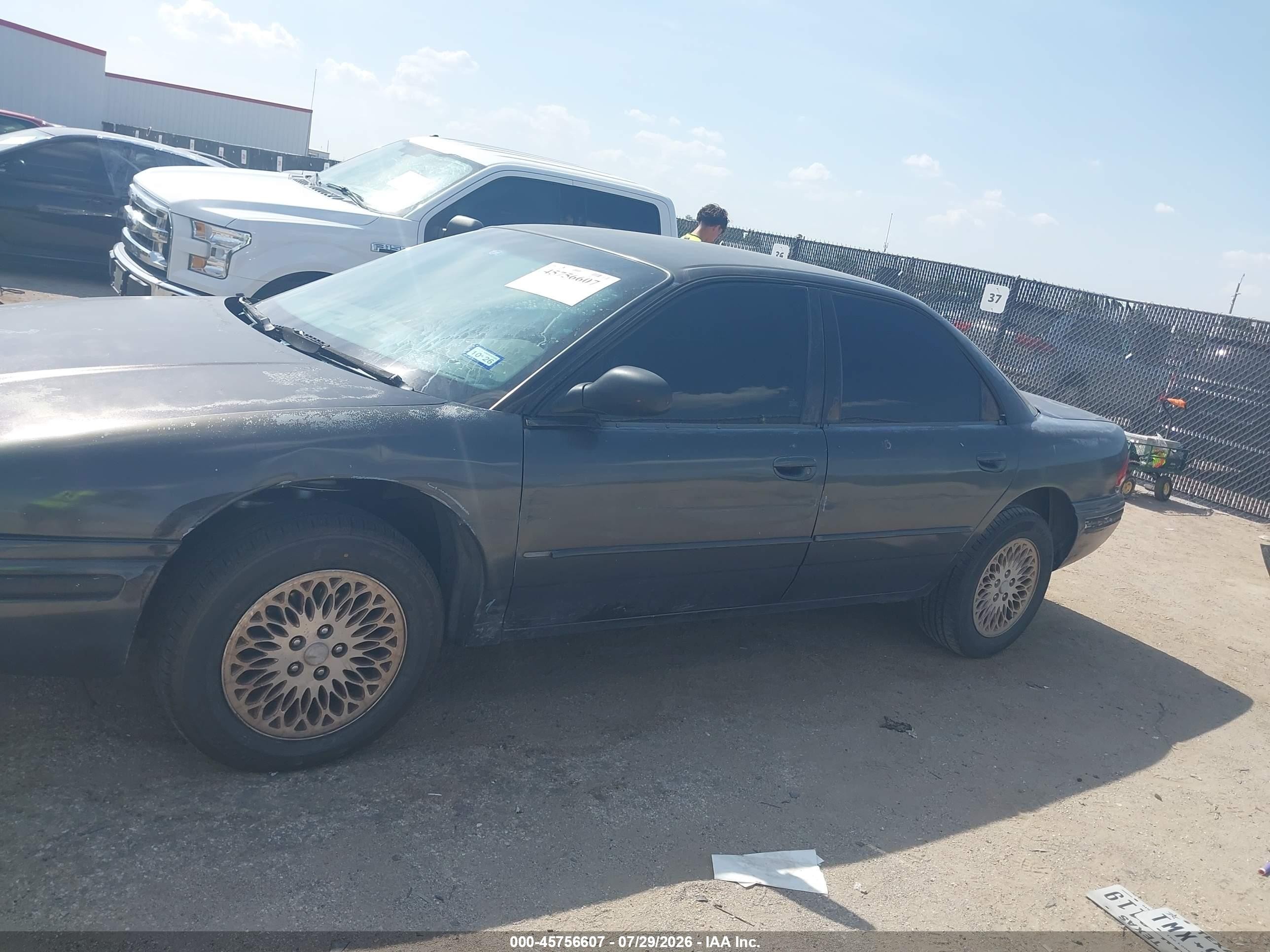 1996 Chrysler Concorde Lx Black vin: 2C3HD56T4TH142586