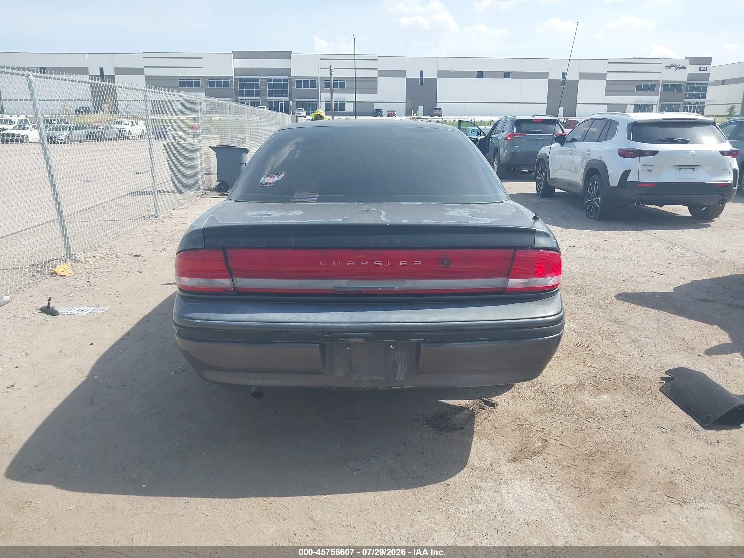 1996 Chrysler Concorde Lx Black vin: 2C3HD56T4TH142586