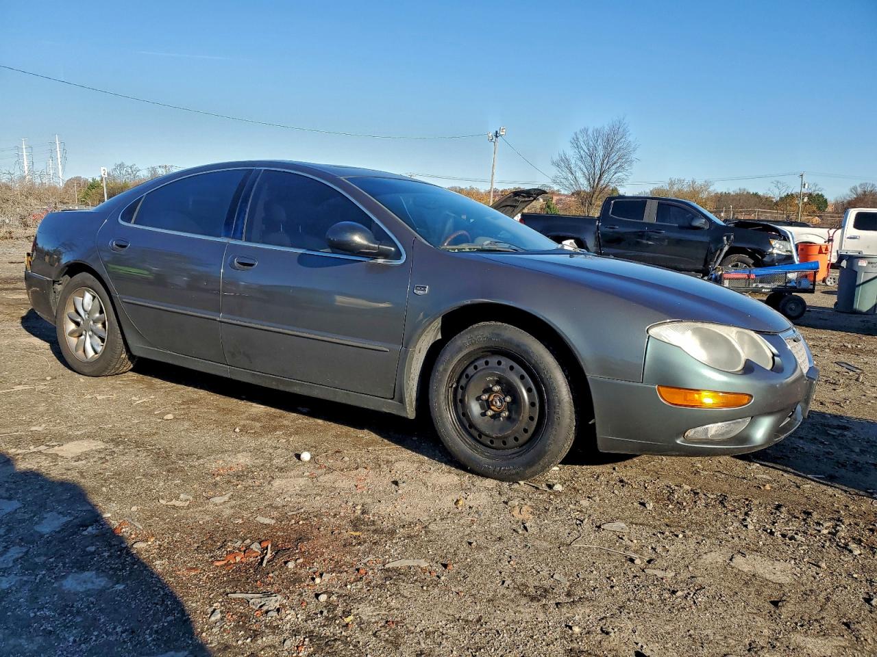 2004 Chrysler 300m Gray vin: 2C3HE66G04H686316