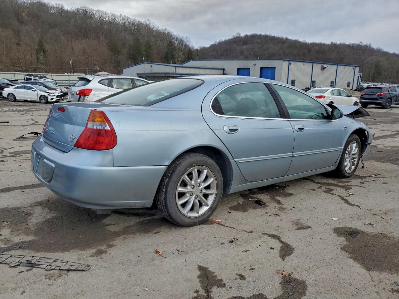 2004 Chrysler 300m Blue vin: 2C3HE66G14H616727