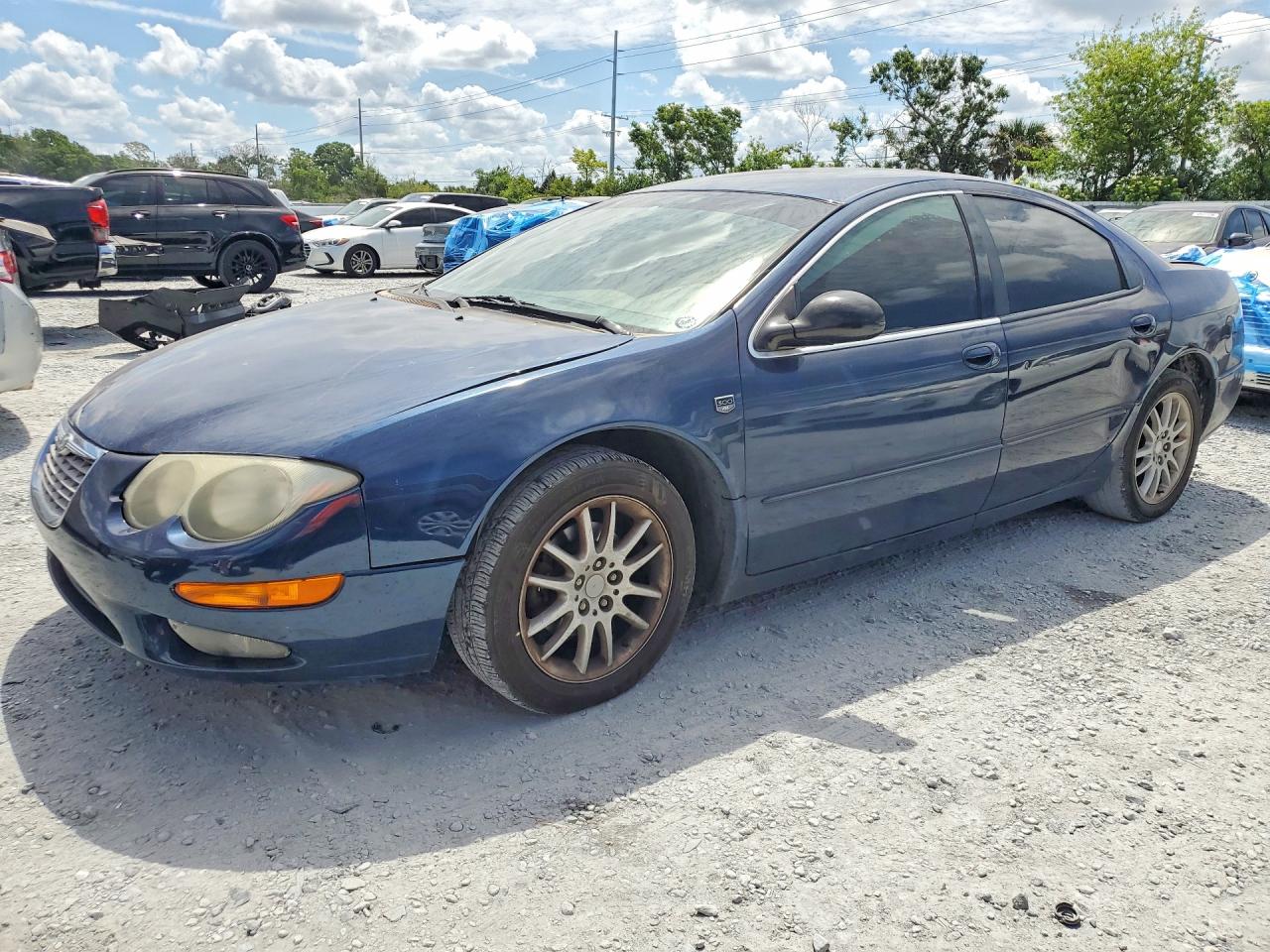 2004 Chrysler 300m Blue vin: 2C3HE66G14H690486