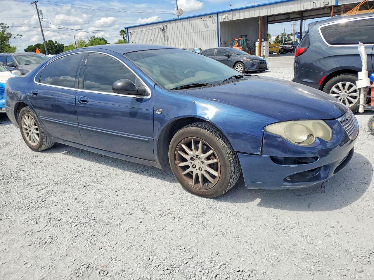 2004 Chrysler 300m Blue vin: 2C3HE66G14H690486