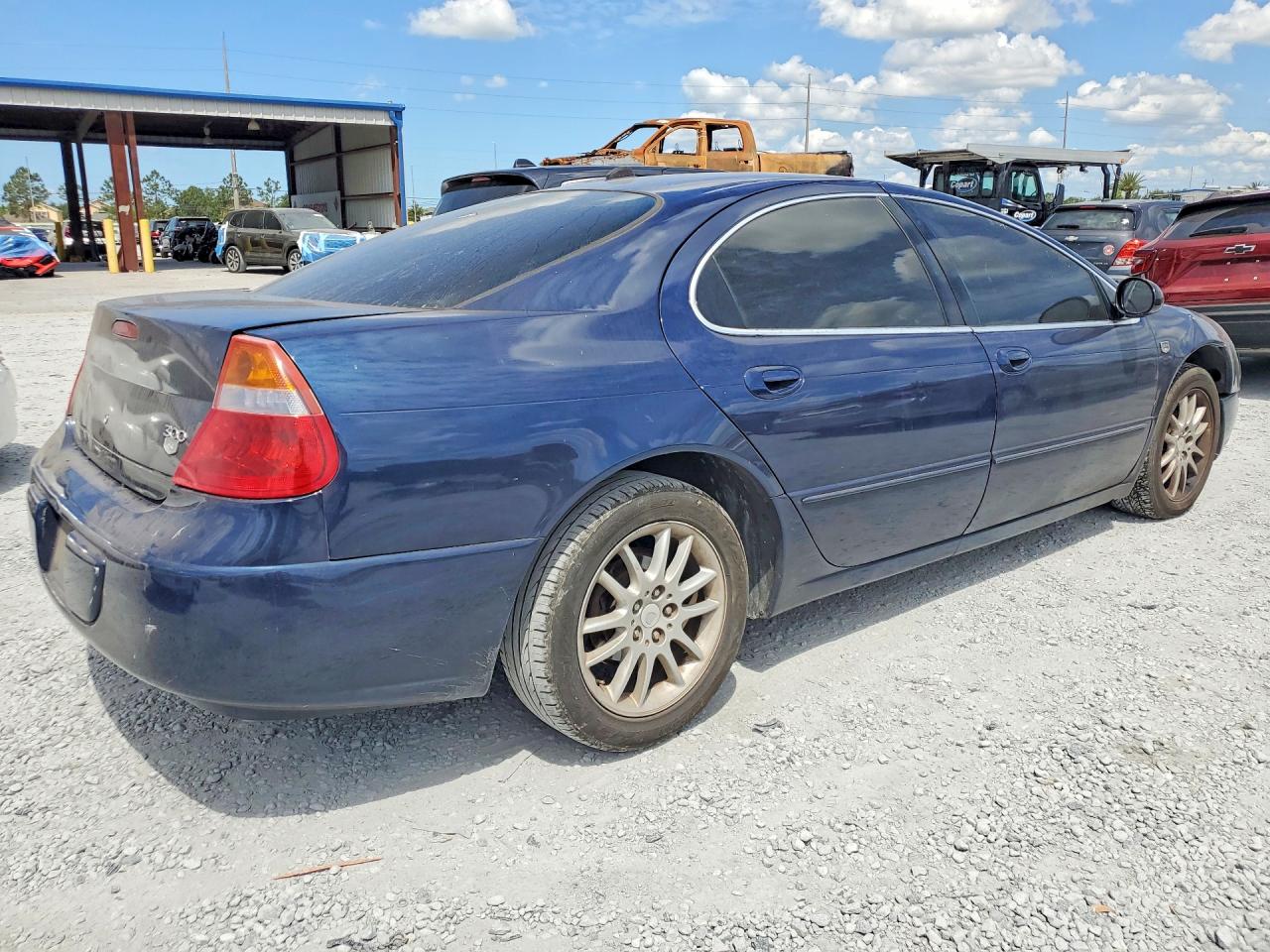 2004 Chrysler 300m Blue vin: 2C3HE66G14H690486