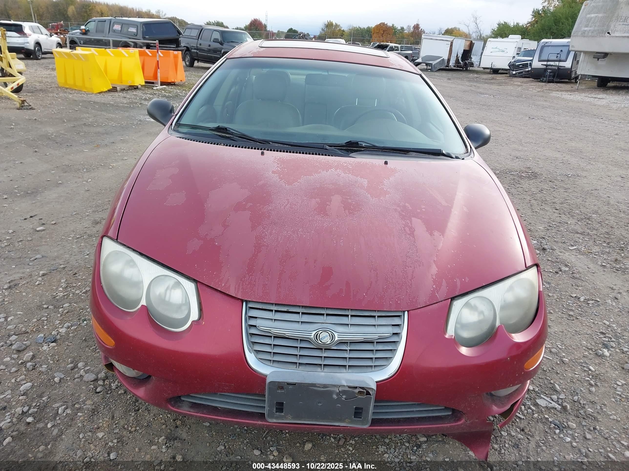 1999 Chrysler 300m   Красный vin: 2C3HE66G3XH525687