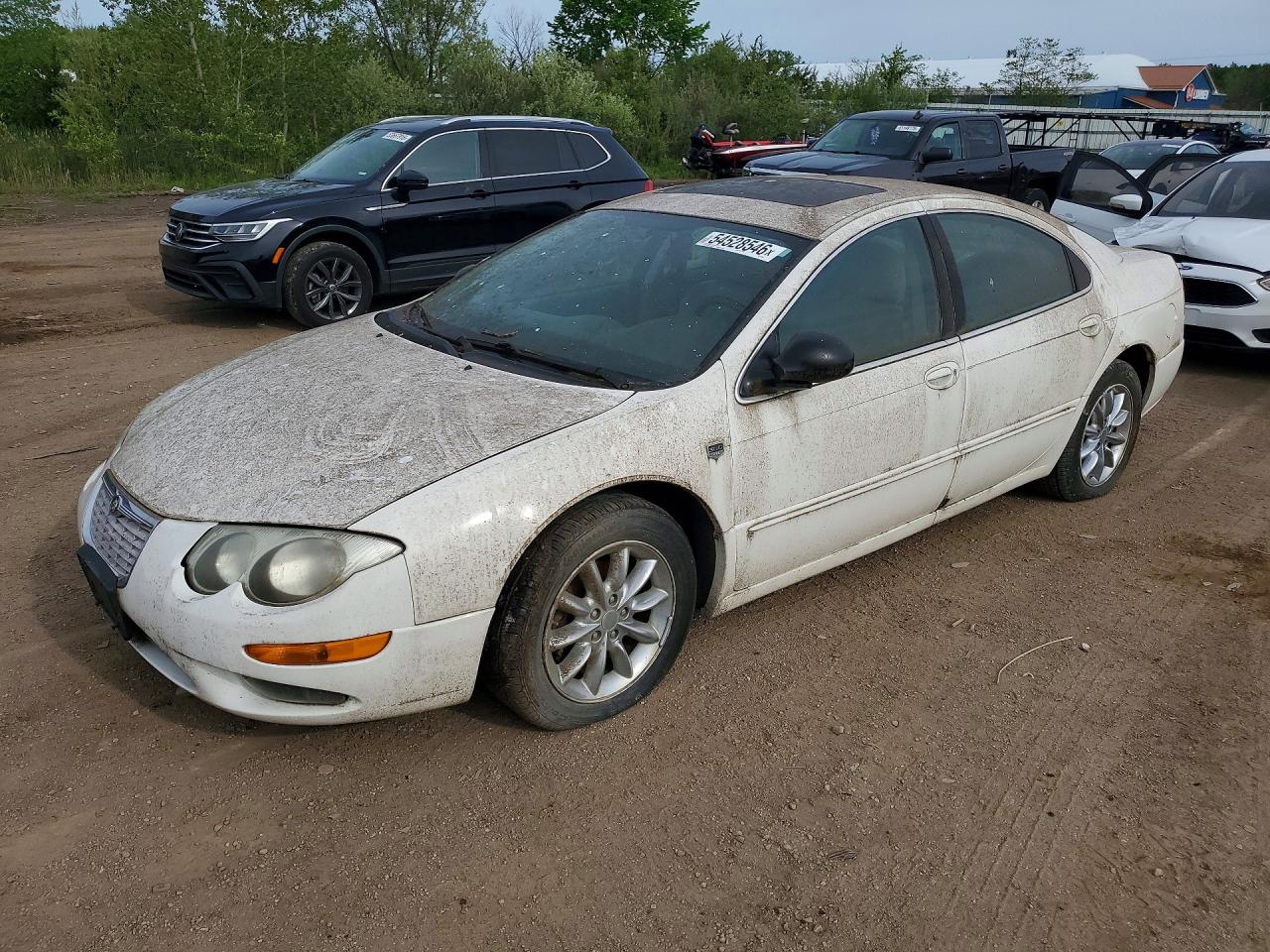 2003 Chrysler 300m White vin: 2C3HE66G43H512845