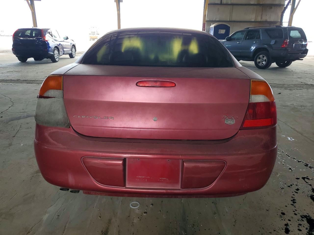 1999 Chrysler 300m Red vin: 2C3HE66G4XH737191