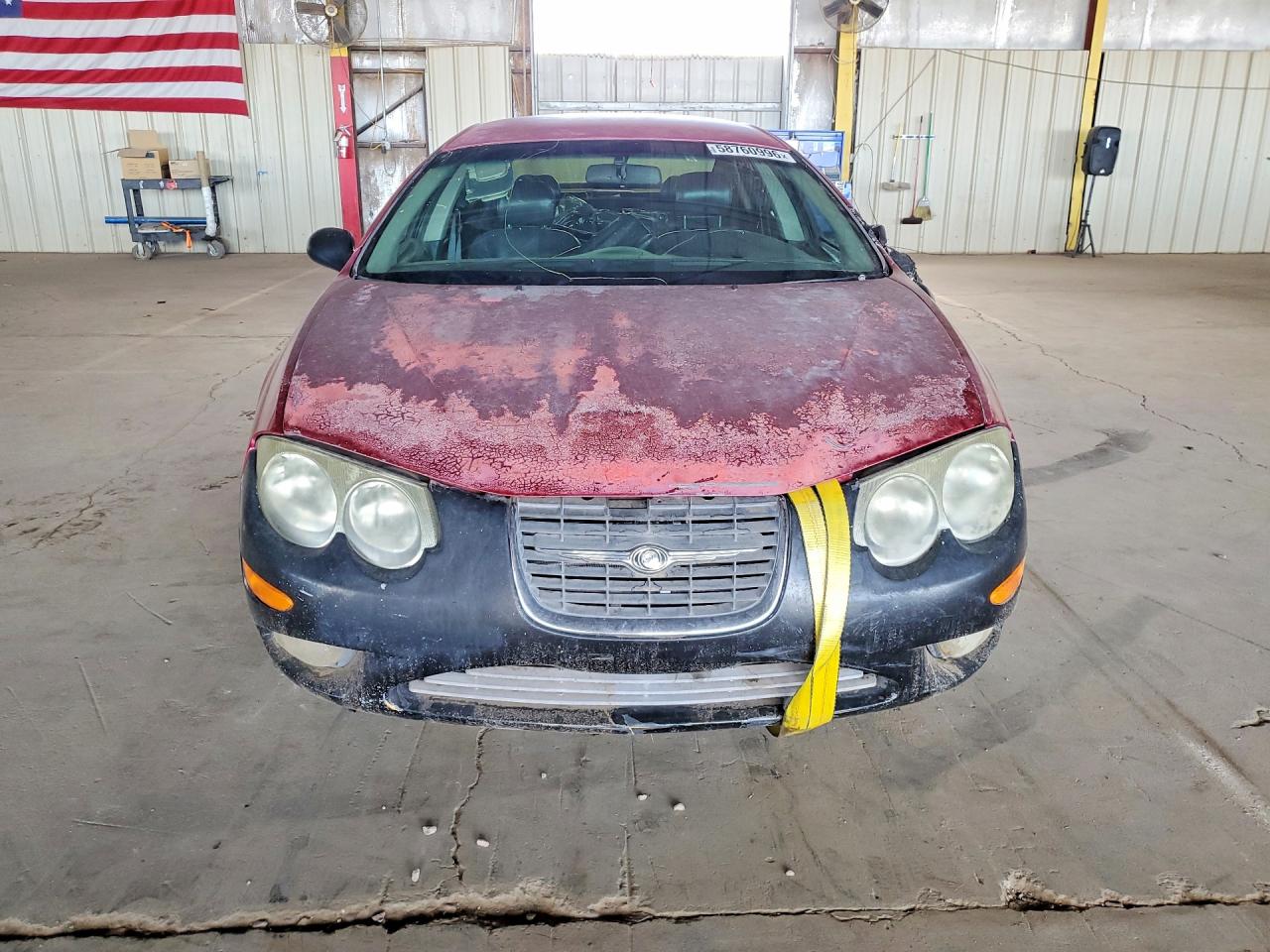1999 Chrysler 300m Red vin: 2C3HE66G4XH737191