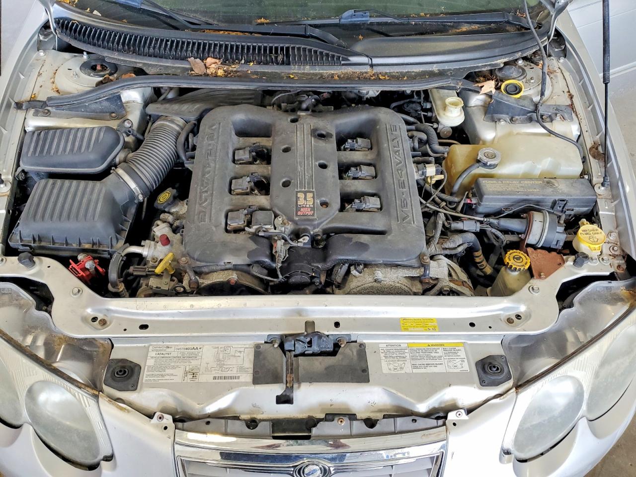 2004 Chrysler 300m Silver vin: 2C3HE66G54H616553