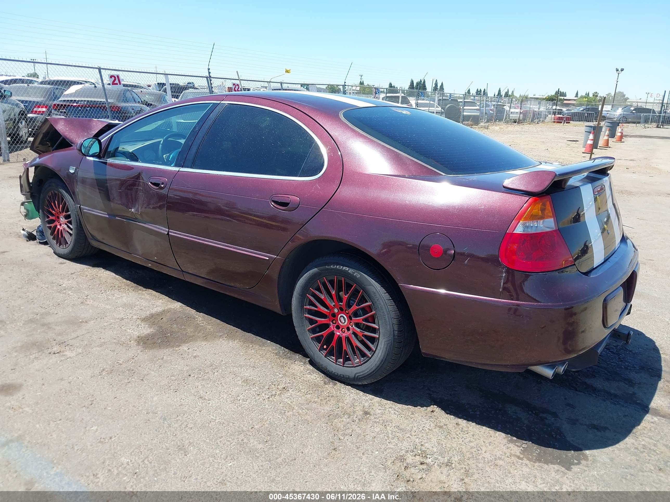 2002 Chrysler 300m   Purple vin: 2C3HE66G62H310748