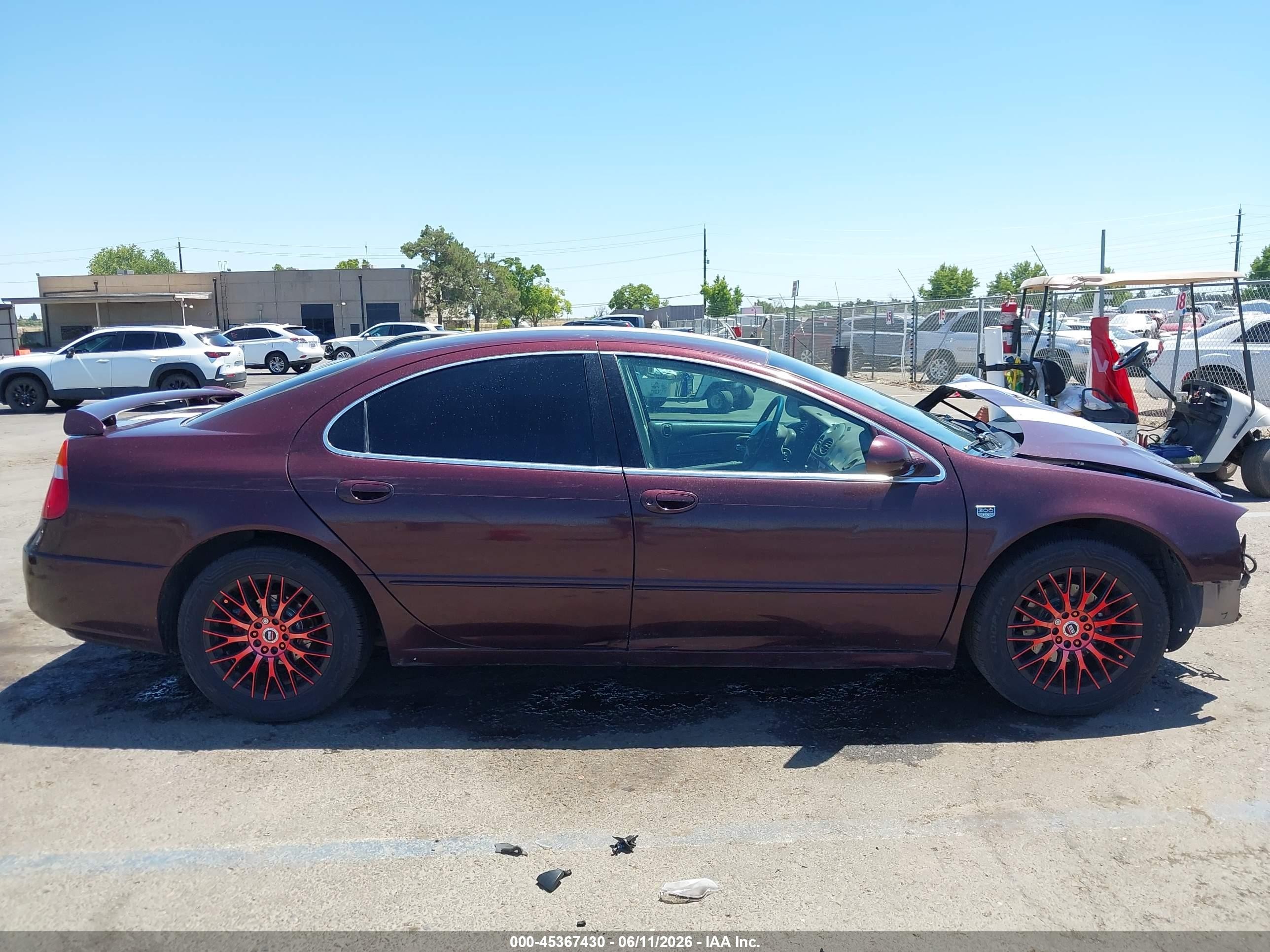 2002 Chrysler 300m   Purple vin: 2C3HE66G62H310748