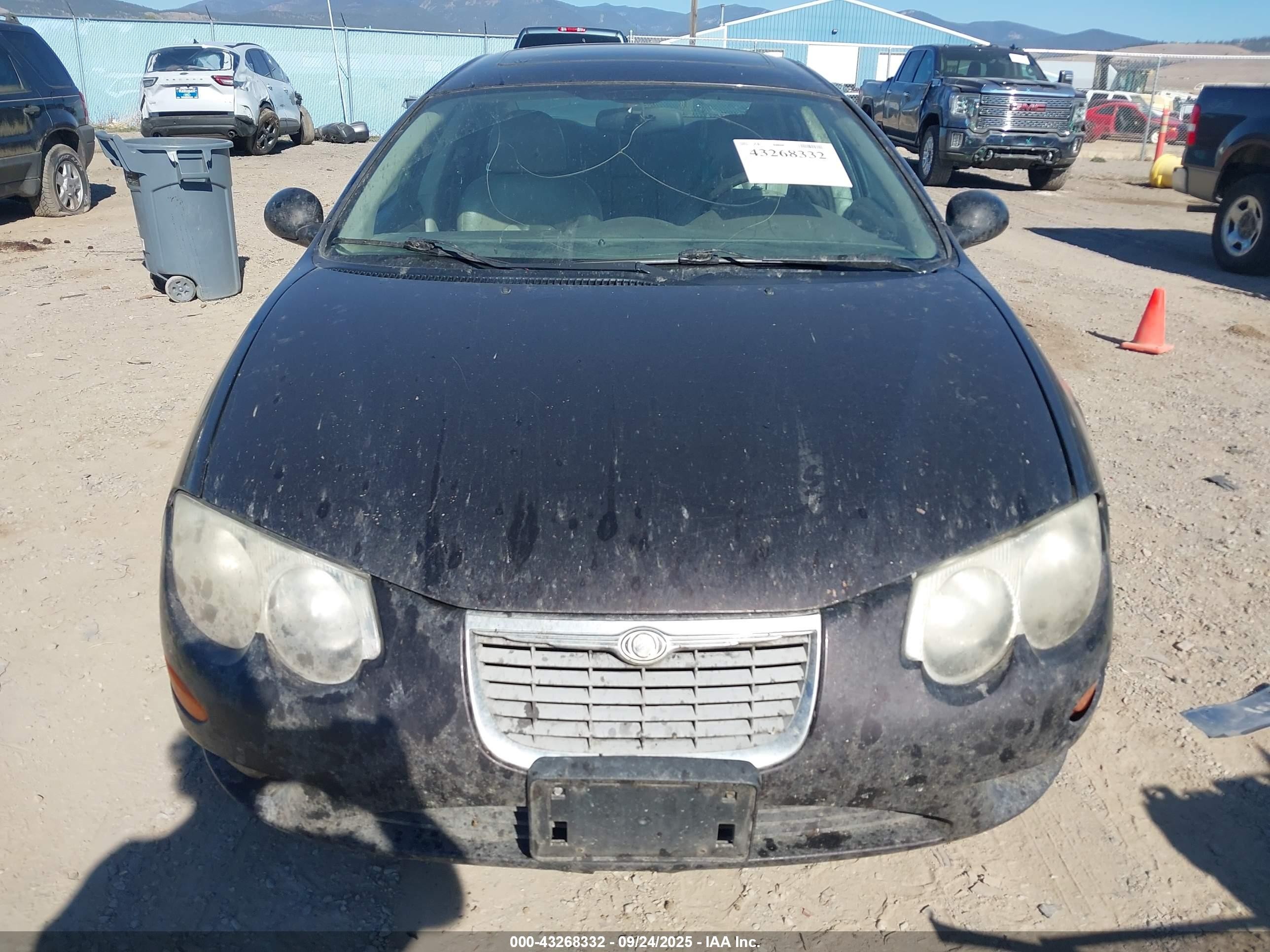 2004 Chrysler 300m   Maroon vin: 2C3HE66G64H586253