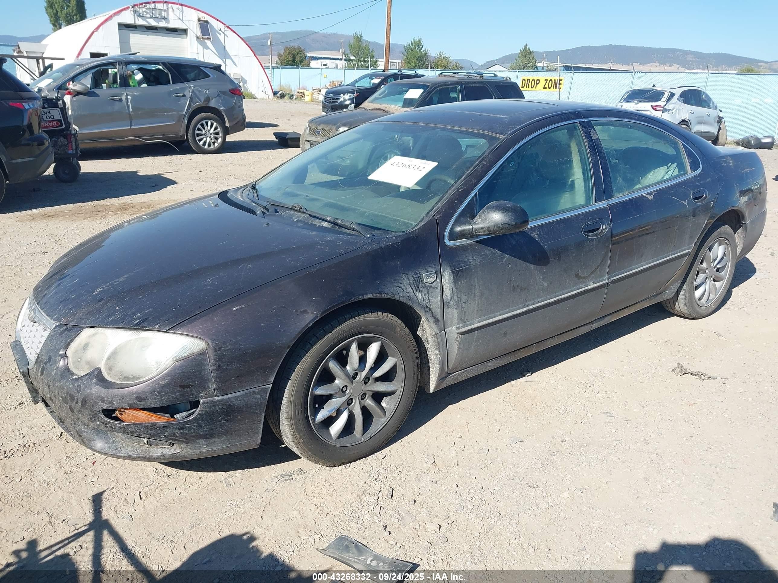 2004 Chrysler 300m   Maroon vin: 2C3HE66G64H586253