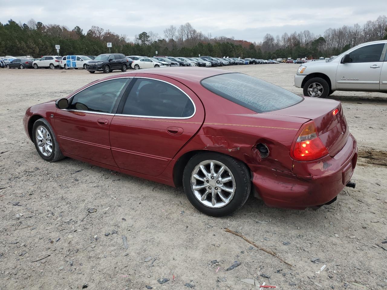 2004 Chrysler 300m Red vin: 2C3HE66G64H686093