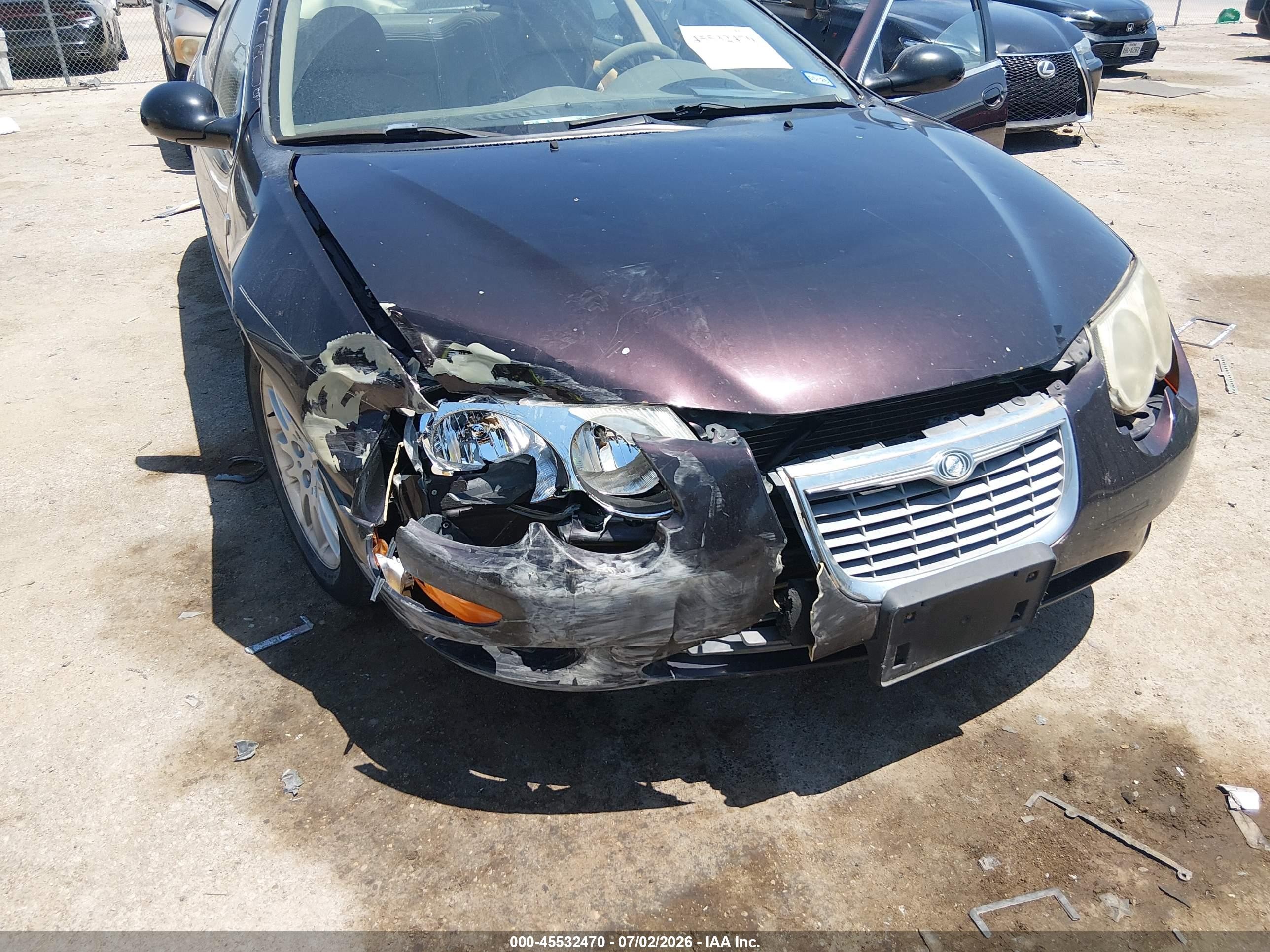 2004 Chrysler 300m   Maroon vin: 2C3HE66G64H686272
