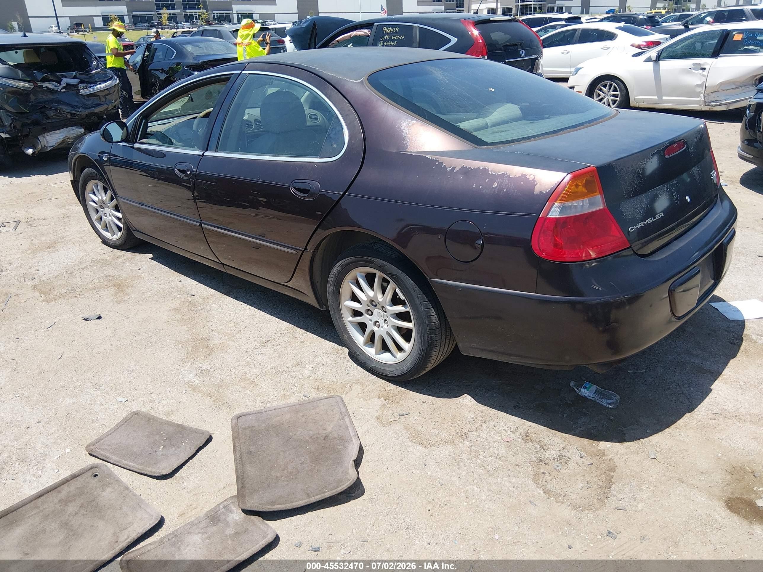 2004 Chrysler 300m   Maroon vin: 2C3HE66G64H686272