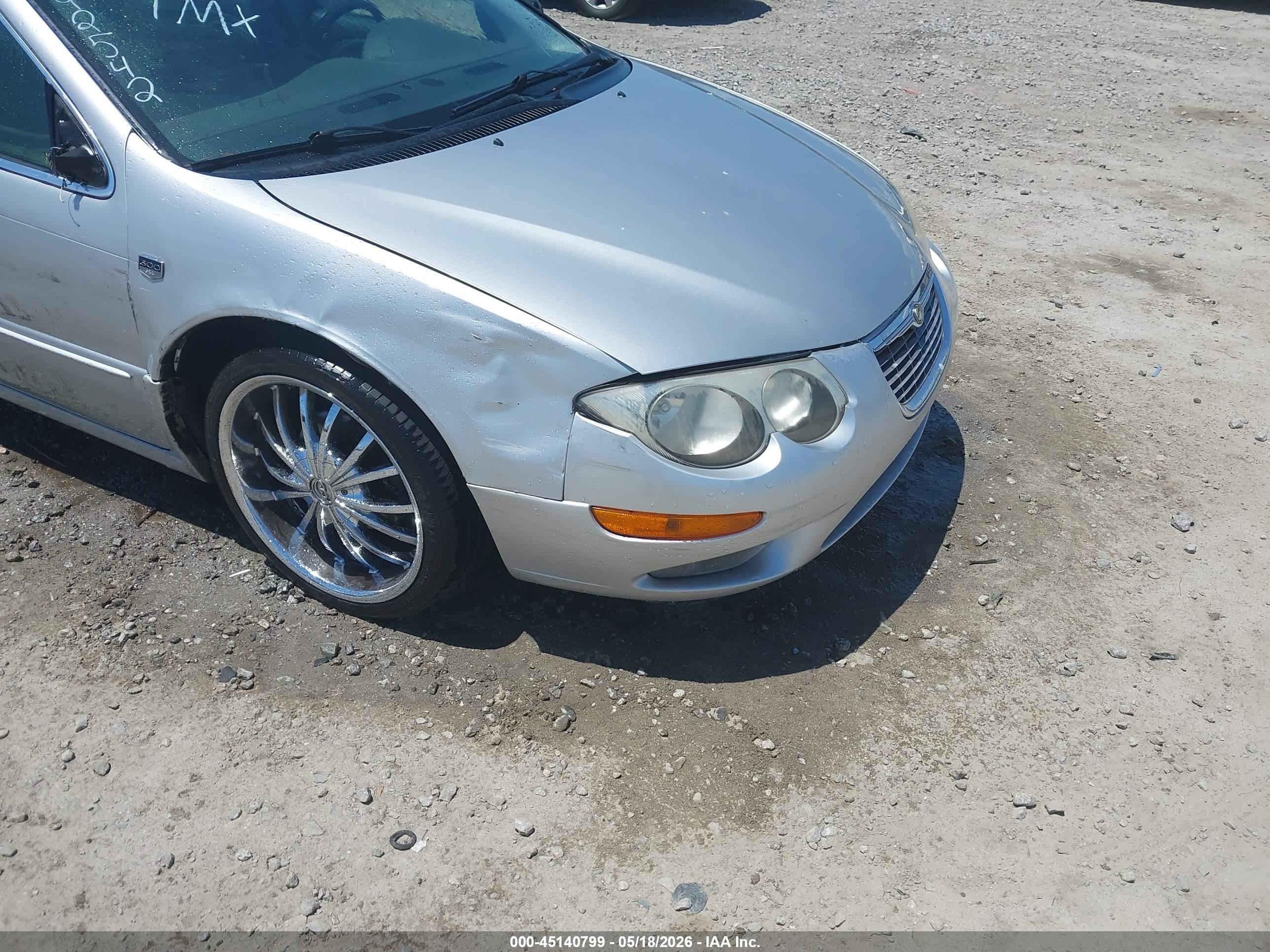 2004 Chrysler 300m   Silver vin: 2C3HE66G64H692542
