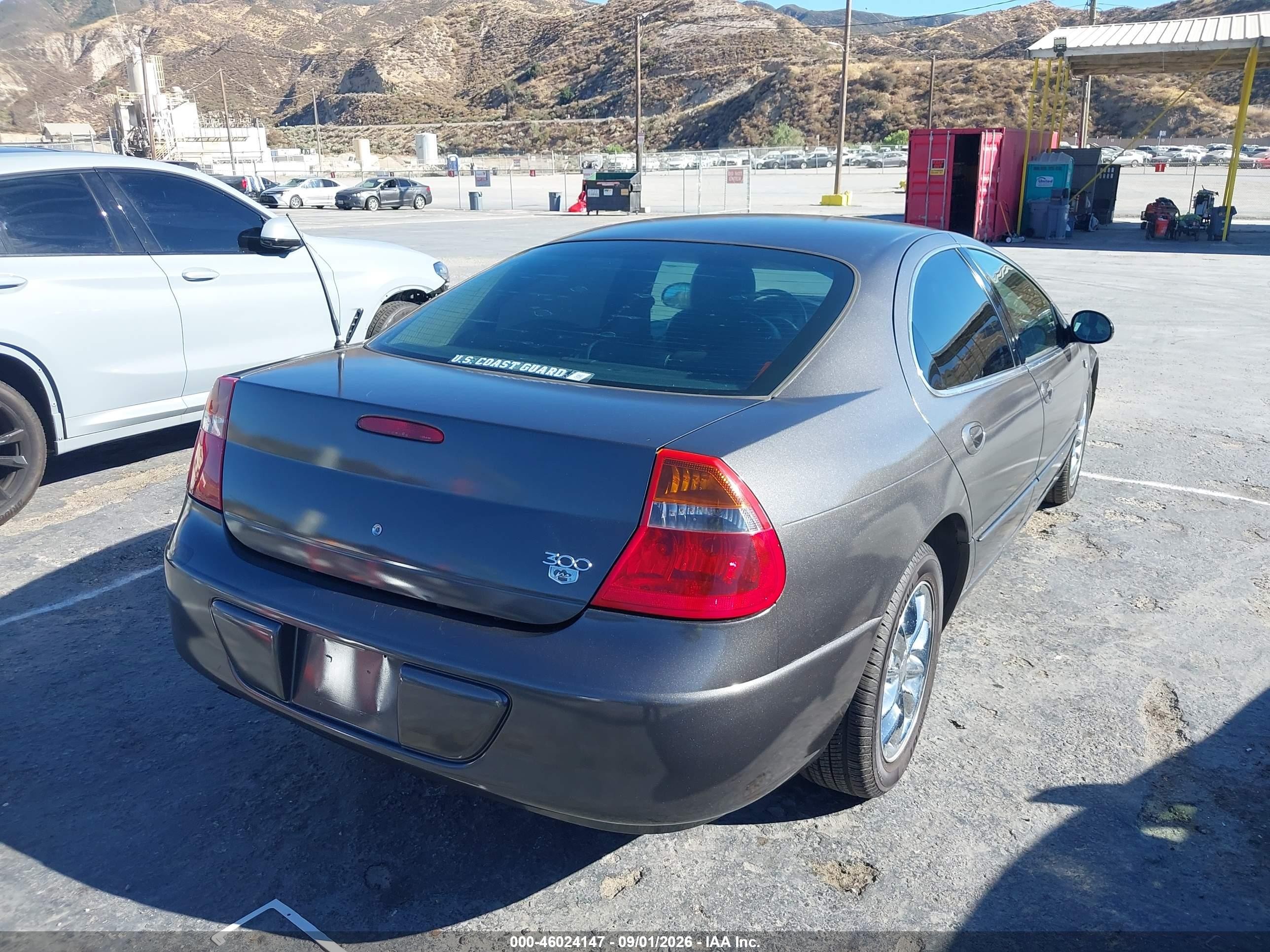 2003 Chrysler 300m   Gray vin: 2C3HE66G73H535603