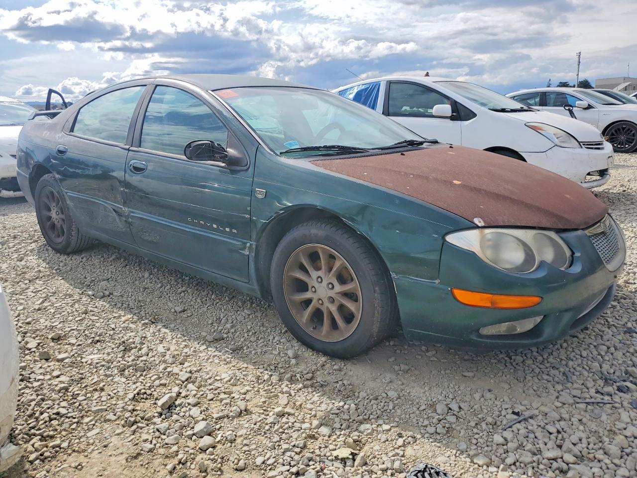 1999 Chrysler 300 Green vin: 2C3HE66G7XH234593
