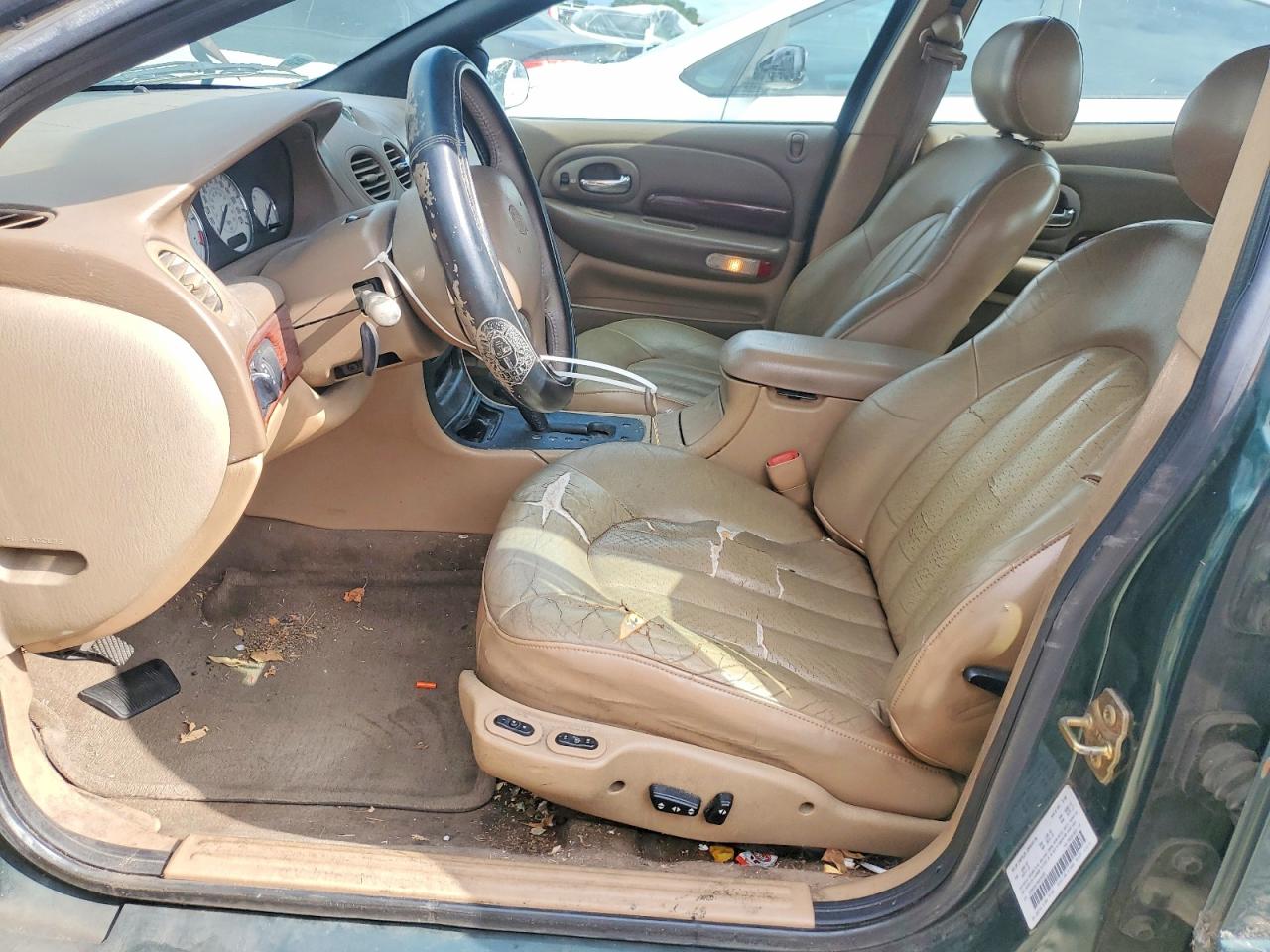 1999 Chrysler 300 Green vin: 2C3HE66G7XH234593
