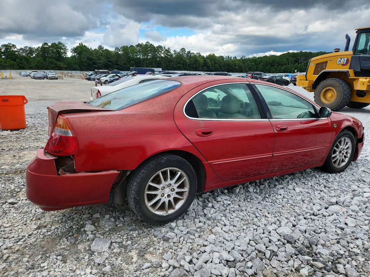 2002 Chrysler 300m Темно-бордовый vin: 2C3HE66G82H165082