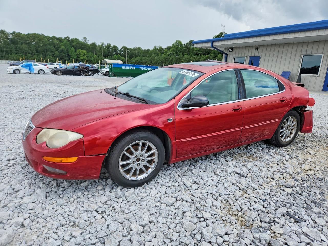 2002 Chrysler 300m Темно-бордовый vin: 2C3HE66G82H165082