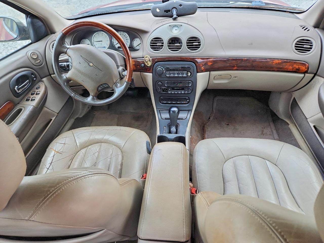 2002 Chrysler 300m Темно-бордовый vin: 2C3HE66G82H165082