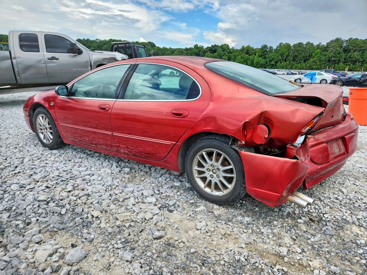 2002 Chrysler 300m Темно-бордовый vin: 2C3HE66G82H165082
