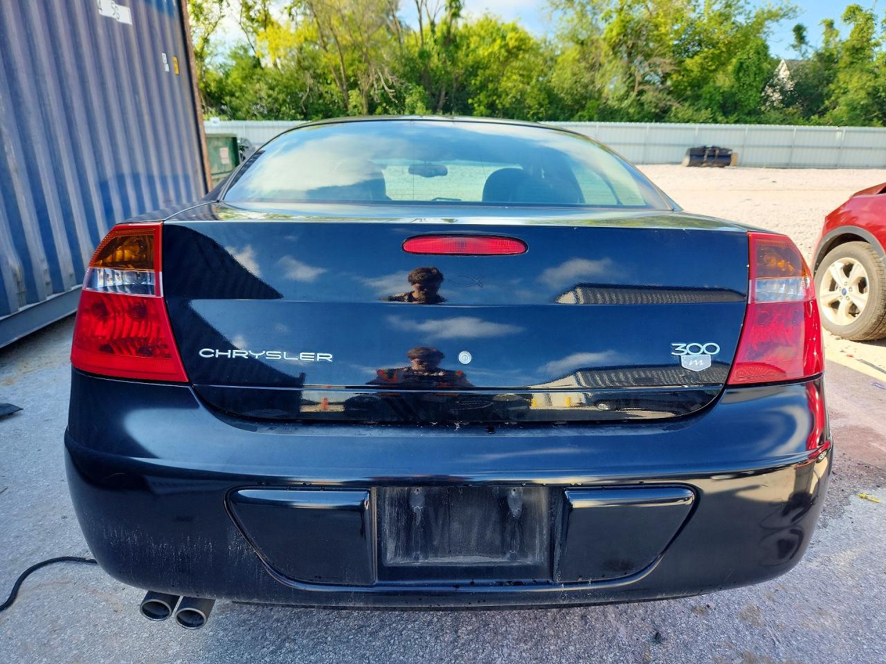 2002 Chrysler 300m Black vin: 2C3HE66G82H298263