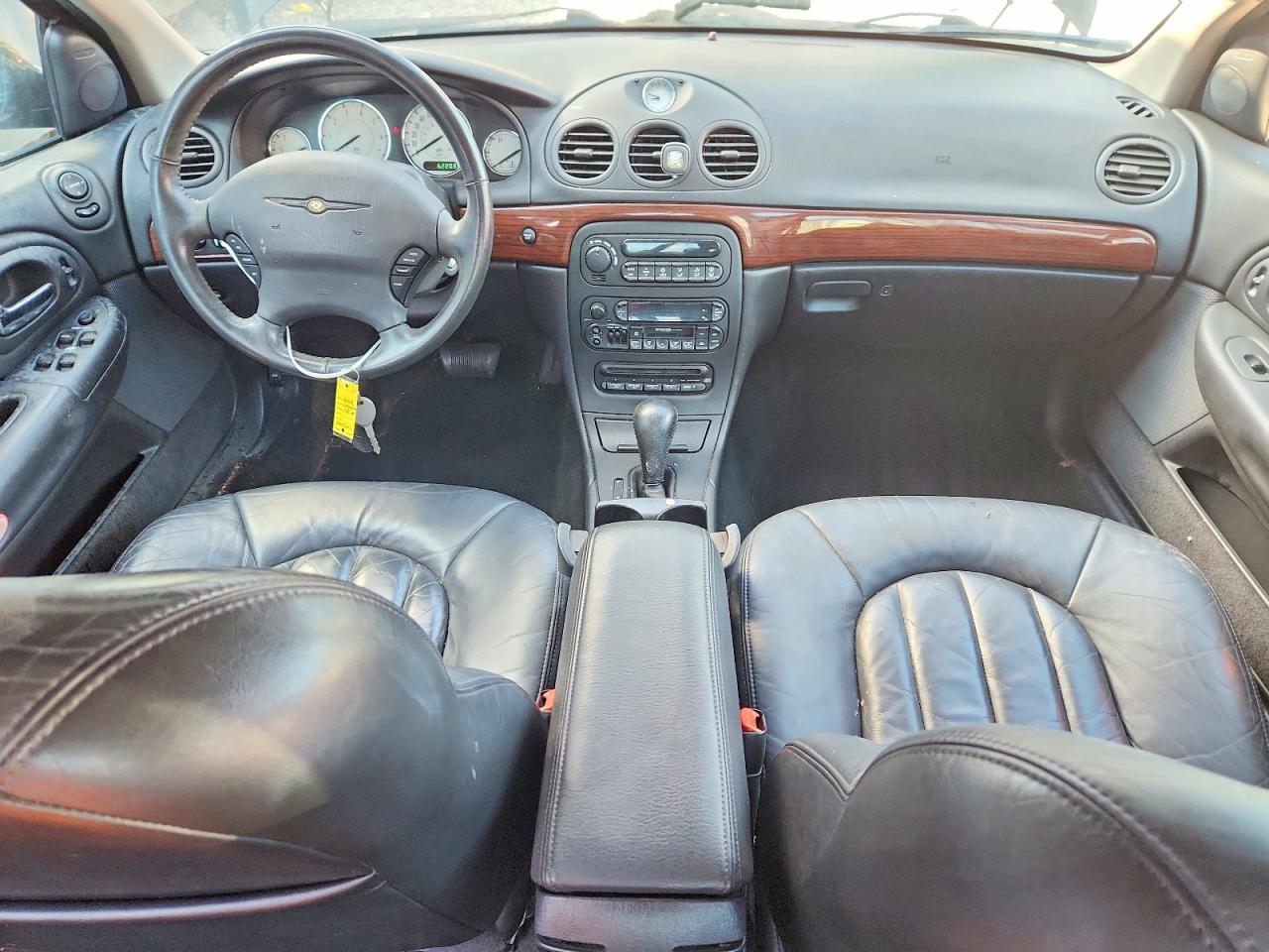 2002 Chrysler 300m Black vin: 2C3HE66G82H298263