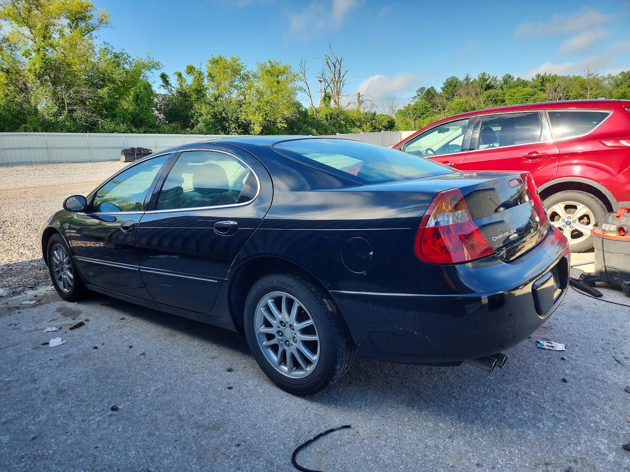 2002 Chrysler 300m Black vin: 2C3HE66G82H298263