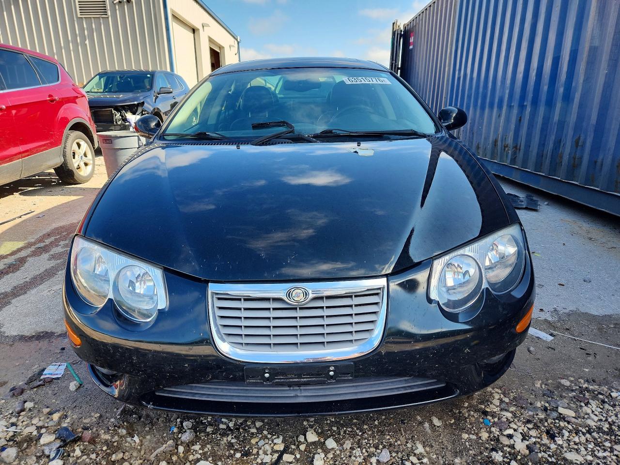 2002 Chrysler 300m Black vin: 2C3HE66G82H298263