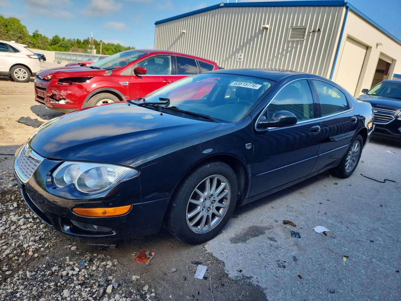 2002 Chrysler 300m Black vin: 2C3HE66G82H298263